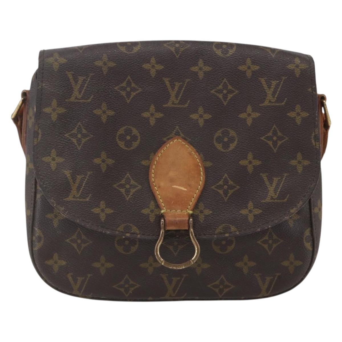 LOUIS VUITTON Monogram Saint Cloud GM Shoulder Bag M51242 LV Auth BA8291
