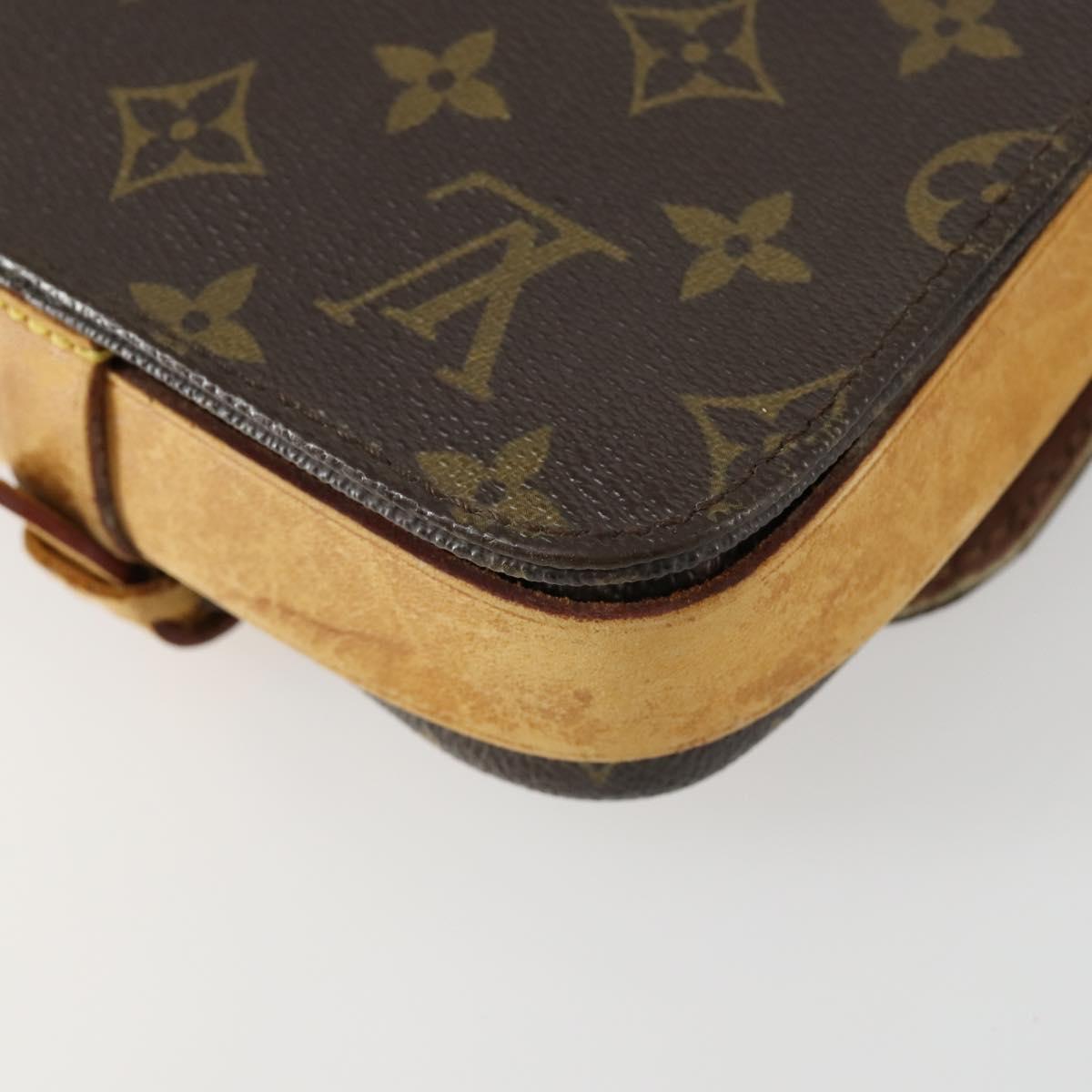 LOUIS VUITTON Monogram Cartouchiere PM Shoulder Bag M51254 LV Auth BA8292