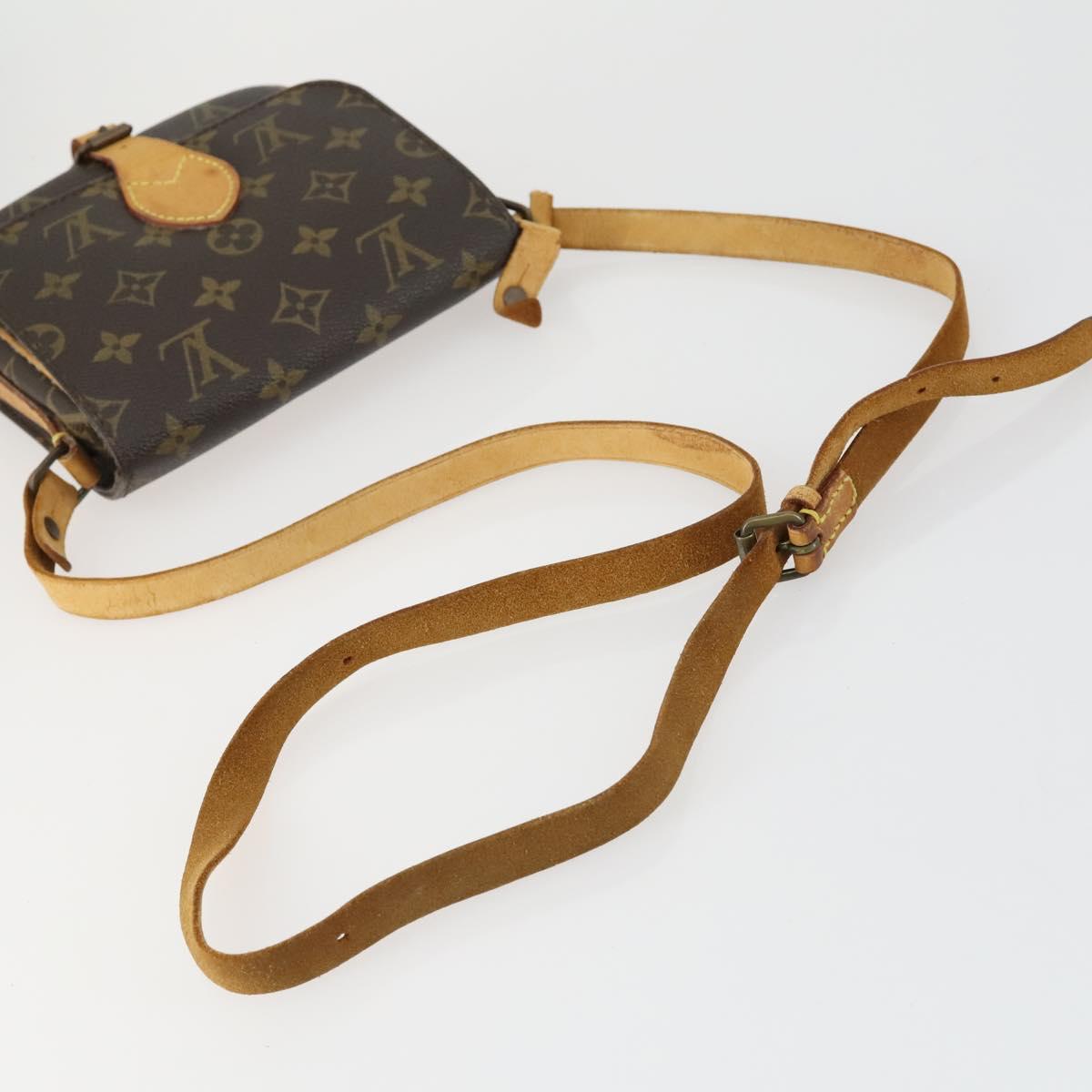 LOUIS VUITTON Monogram Cartouchiere PM Shoulder Bag M51254 LV Auth BA8292