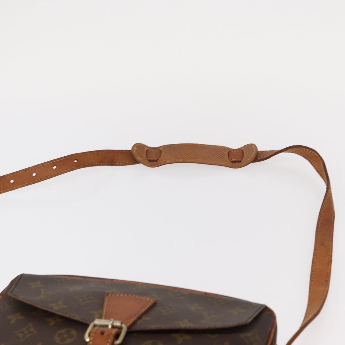 LOUIS VUITTON Monogram Jeune Fille GM Shoulder Bag Vintage M51225 LV Auth BA8297