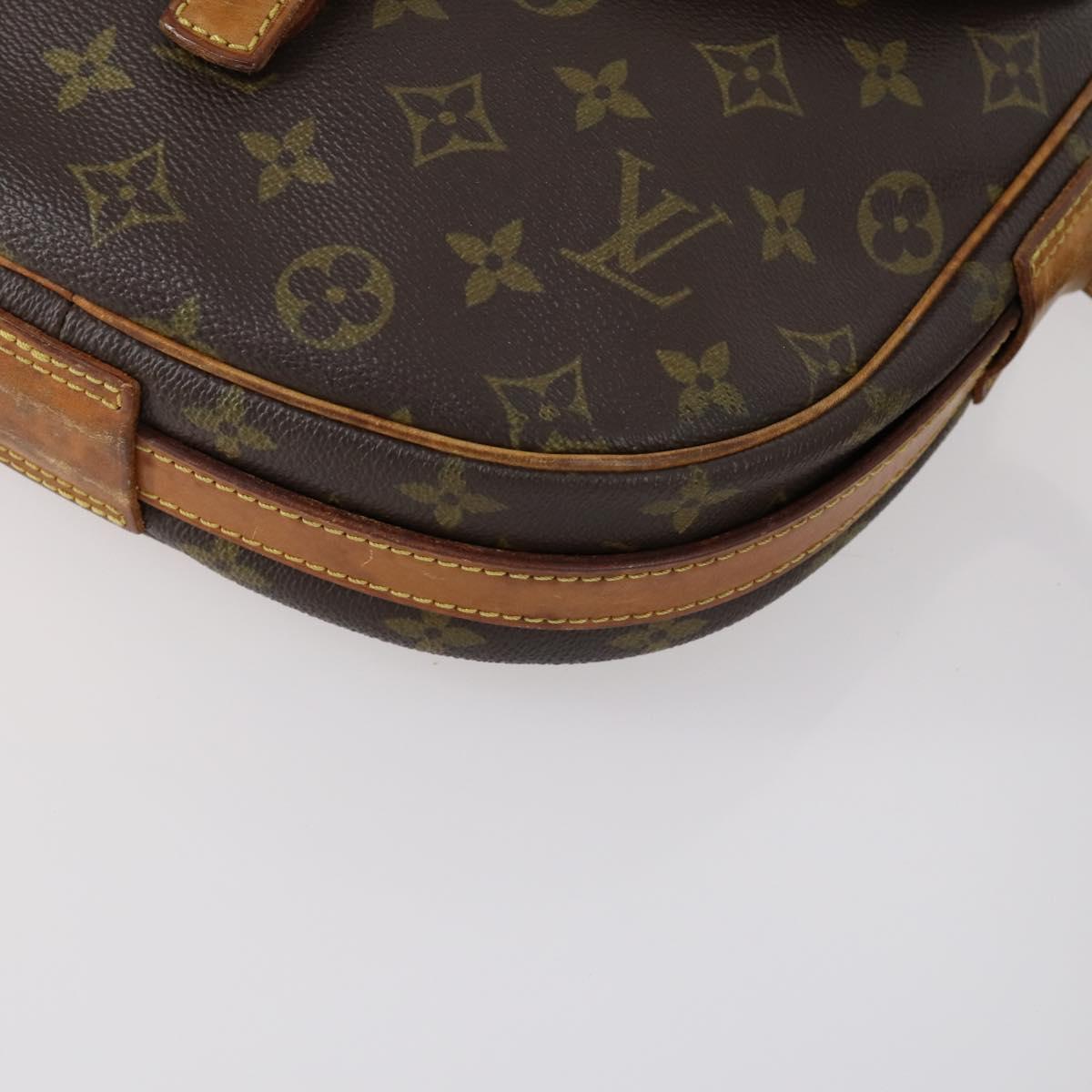 LOUIS VUITTON Monogram Jeune Fille GM Shoulder Bag Vintage M51225 LV Auth BA8298