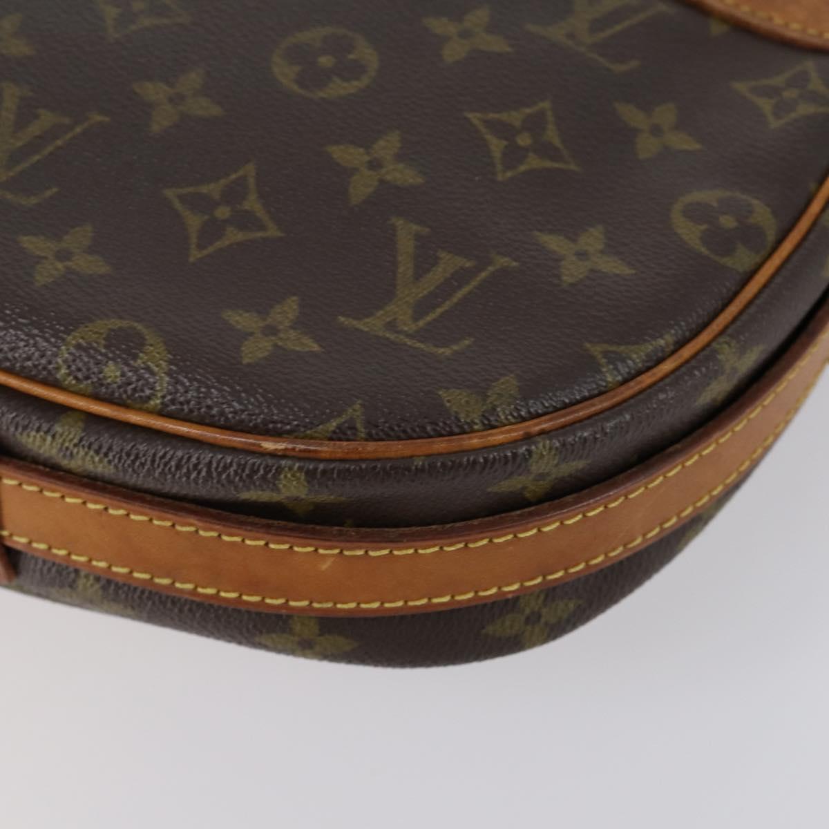 LOUIS VUITTON Monogram Jeune Fille GM Shoulder Bag Vintage M51225 LV Auth BA8298