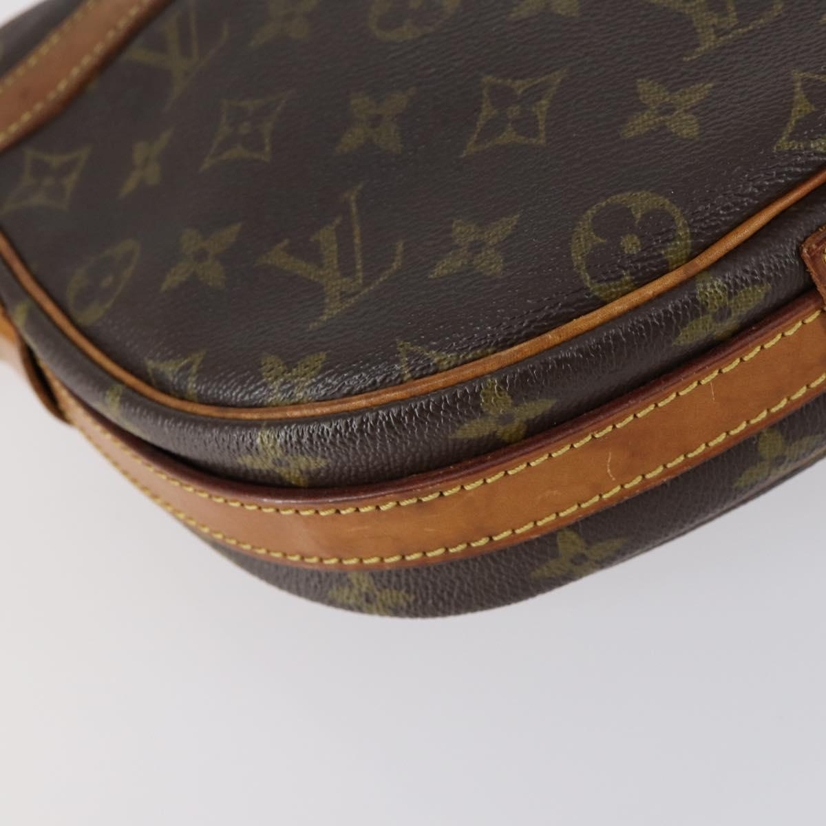 LOUIS VUITTON Monogram Jeune Fille GM Shoulder Bag Vintage M51225 LV Auth BA8298