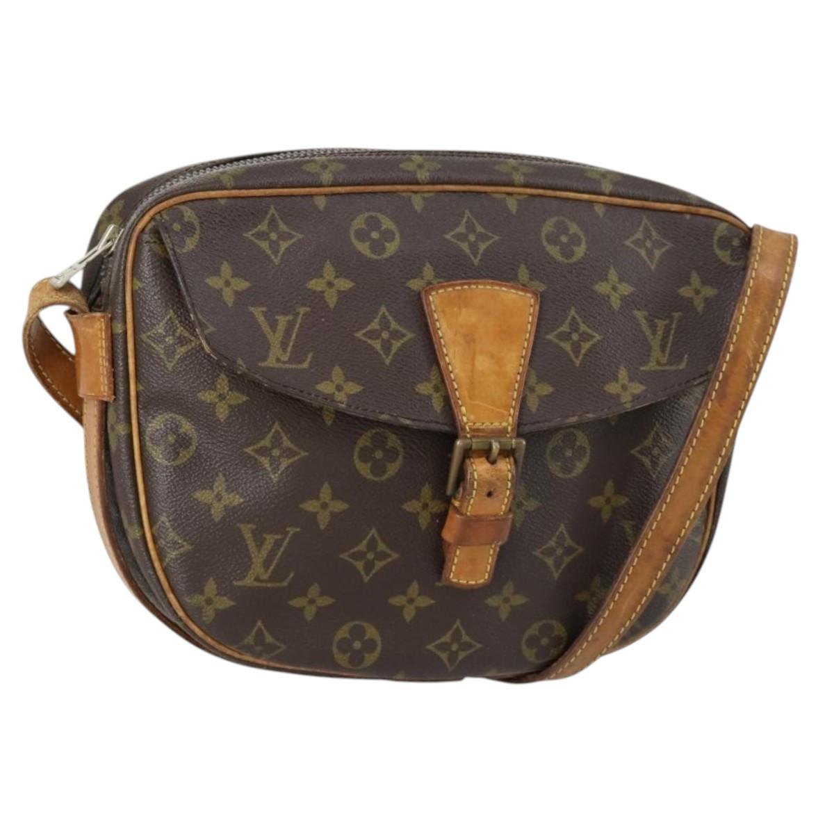 LOUIS VUITTON Monogram Jeune Fille GM Shoulder Bag Vintage M51225 LV Auth BA8298