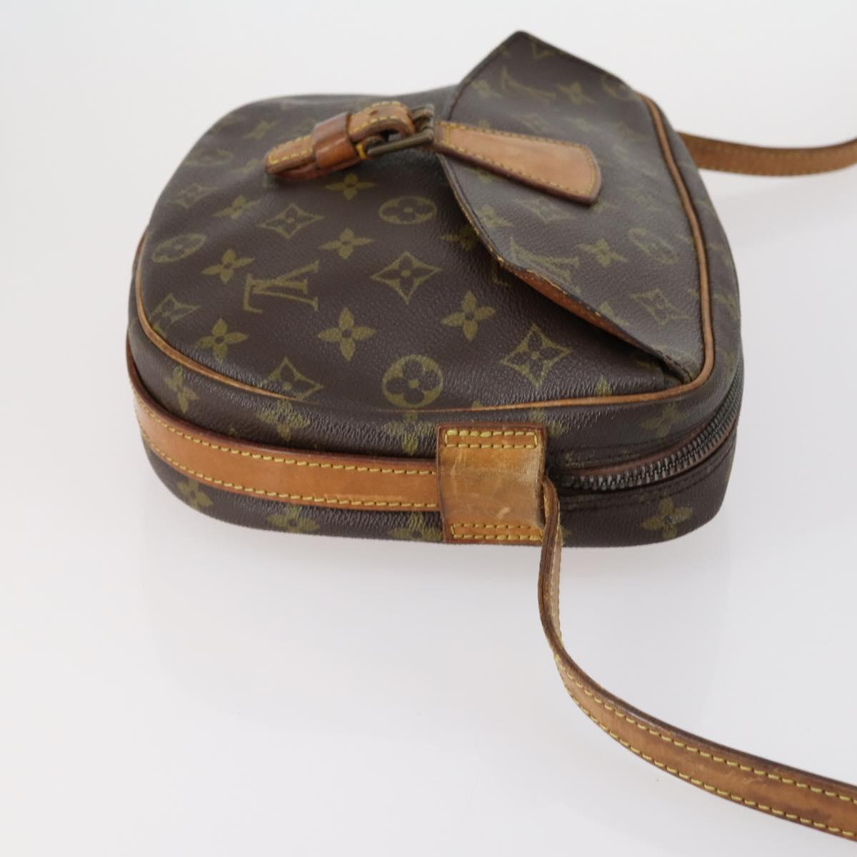 LOUIS VUITTON Monogram Jeune Fille GM Shoulder Bag Vintage M51225 LV Auth BA8298