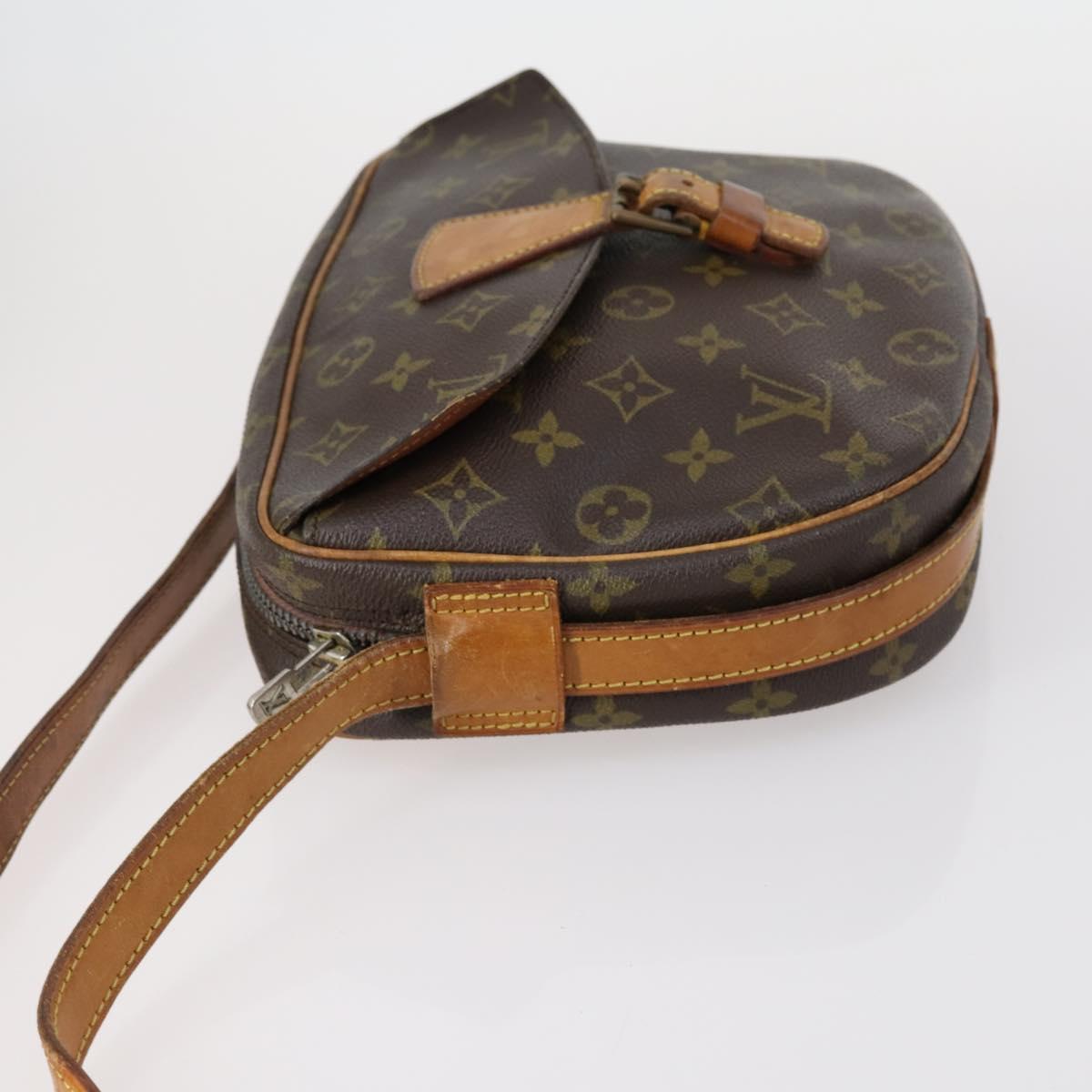 LOUIS VUITTON Monogram Jeune Fille GM Shoulder Bag Vintage M51225 LV Auth BA8298
