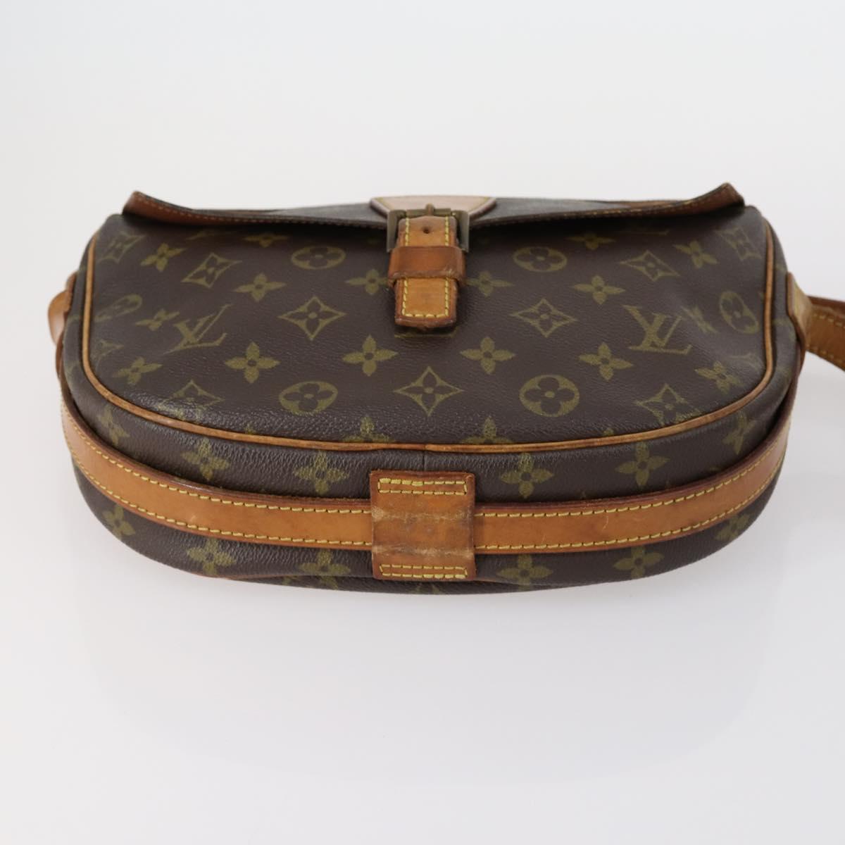 LOUIS VUITTON Monogram Jeune Fille GM Shoulder Bag Vintage M51225 LV Auth BA8298