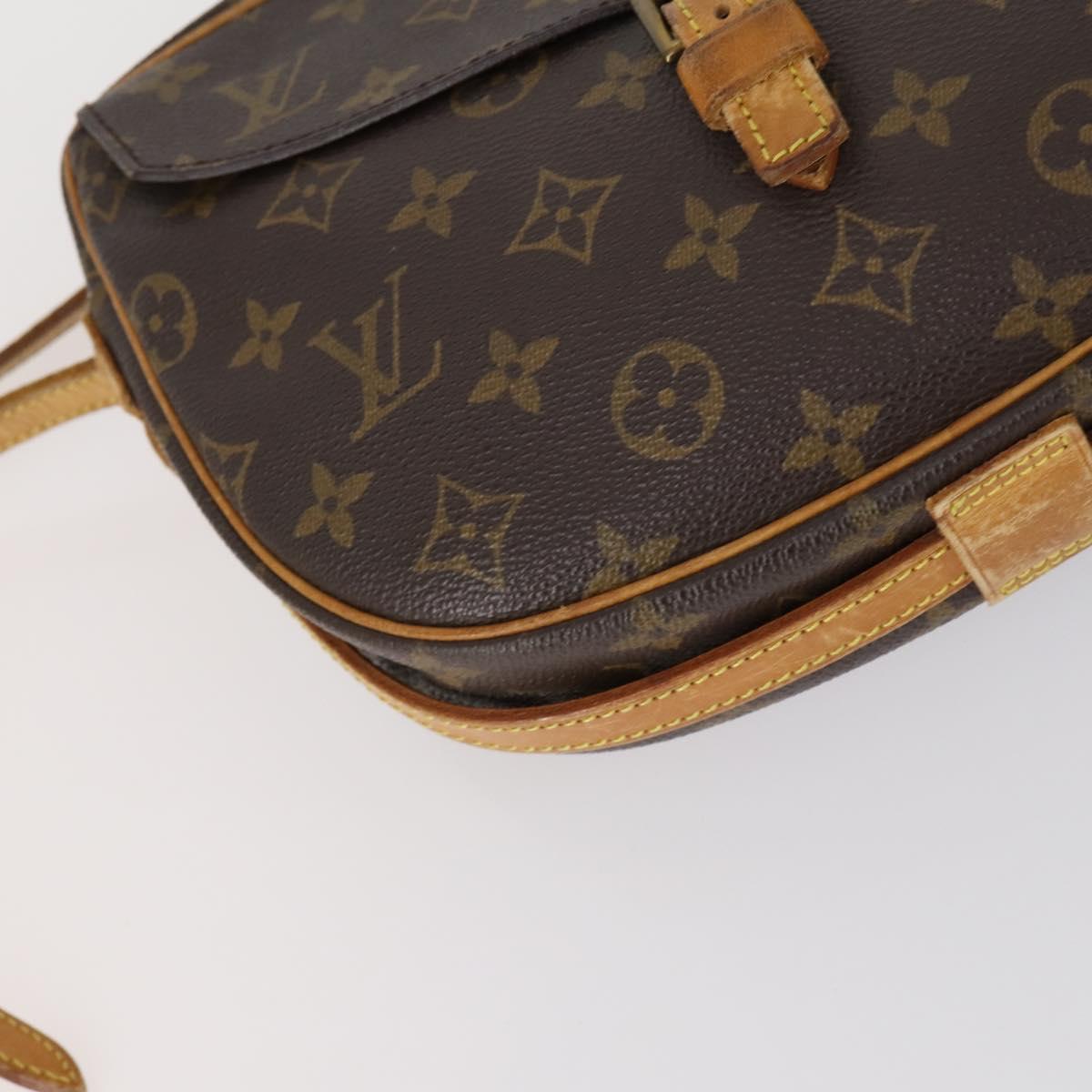 LOUIS VUITTON Monogram Jeune Fille MM Shoulder Bag M51226 LV Auth BA8299