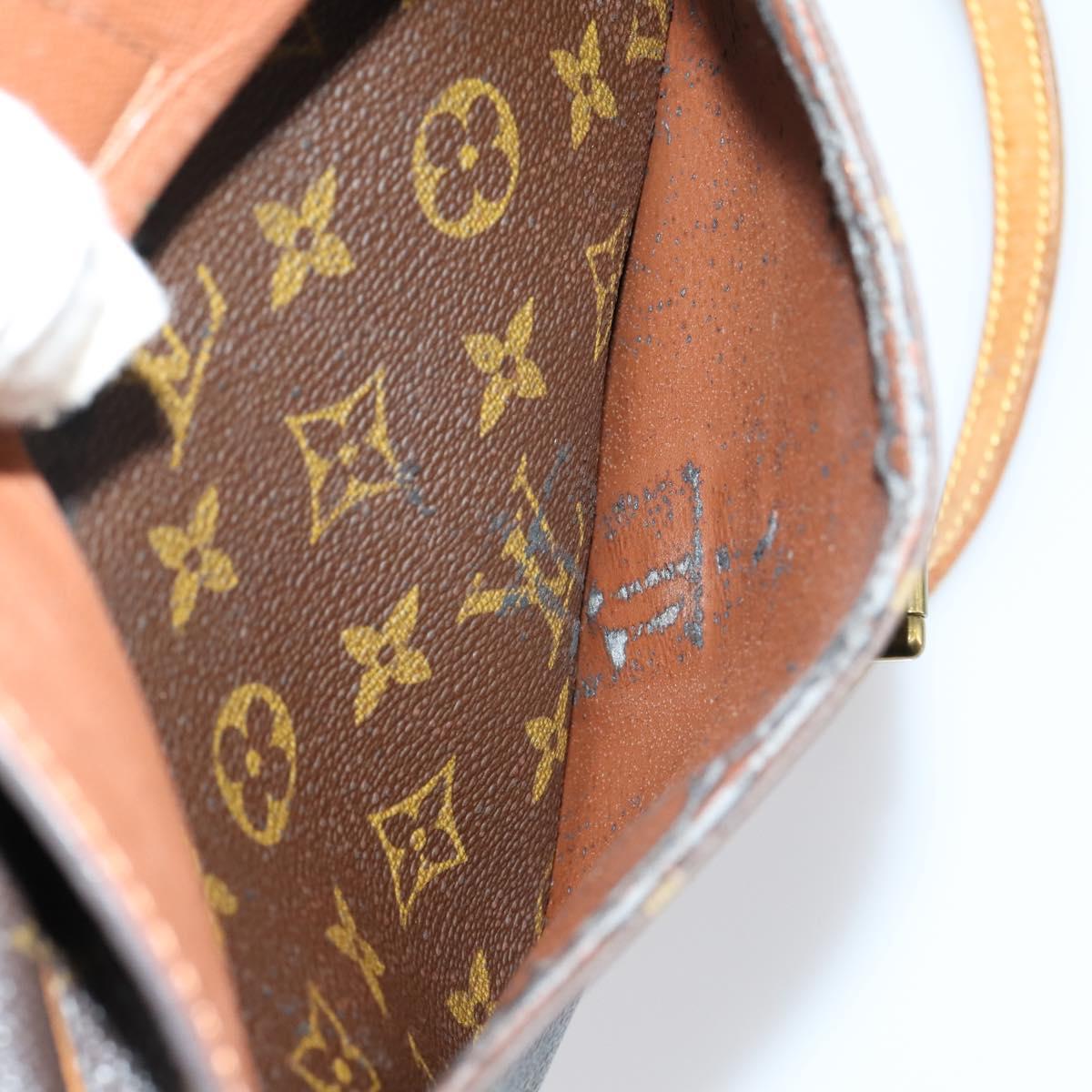 LOUIS VUITTON Monogram Jeune Fille MM Shoulder Bag M51226 LV Auth BA8299