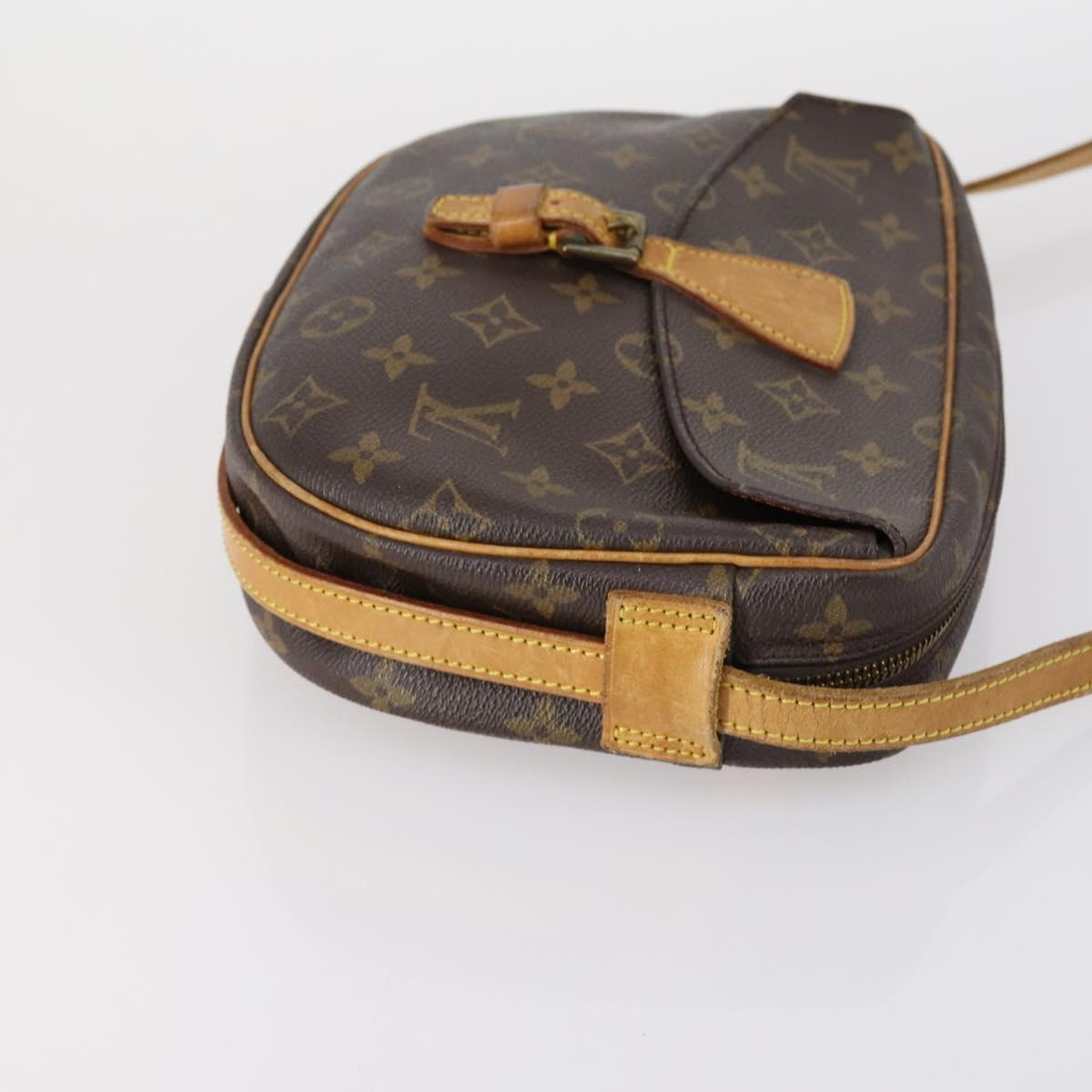 LOUIS VUITTON Monogram Jeune Fille MM Shoulder Bag M51226 LV Auth BA8299