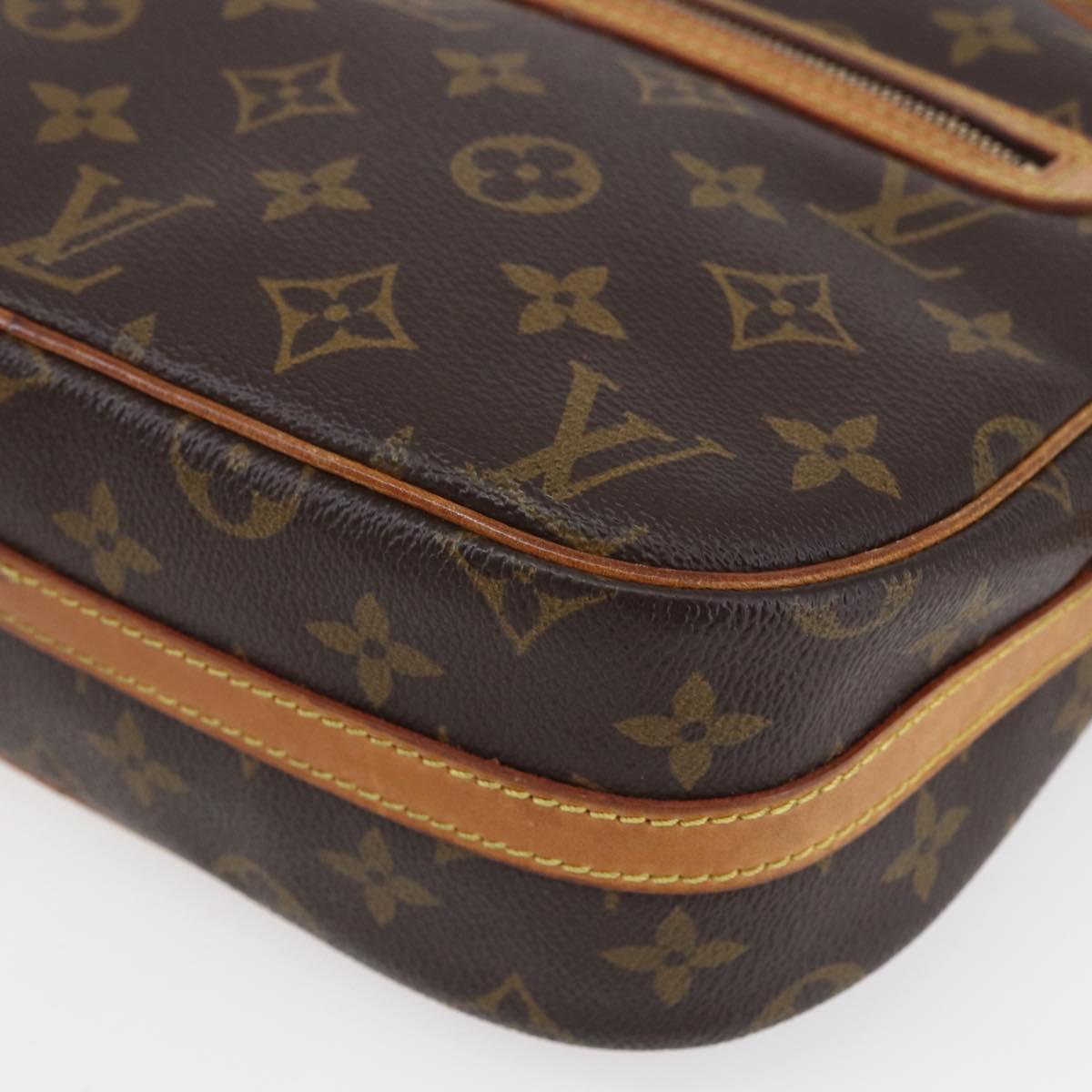 LOUIS VUITTON Monogram Senlis Shoulder Bag M51222 LV Auth BA8307