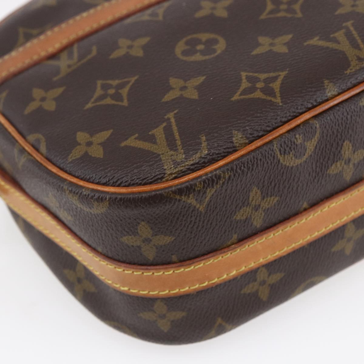 LOUIS VUITTON Monogram Senlis Shoulder Bag M51222 LV Auth BA8307