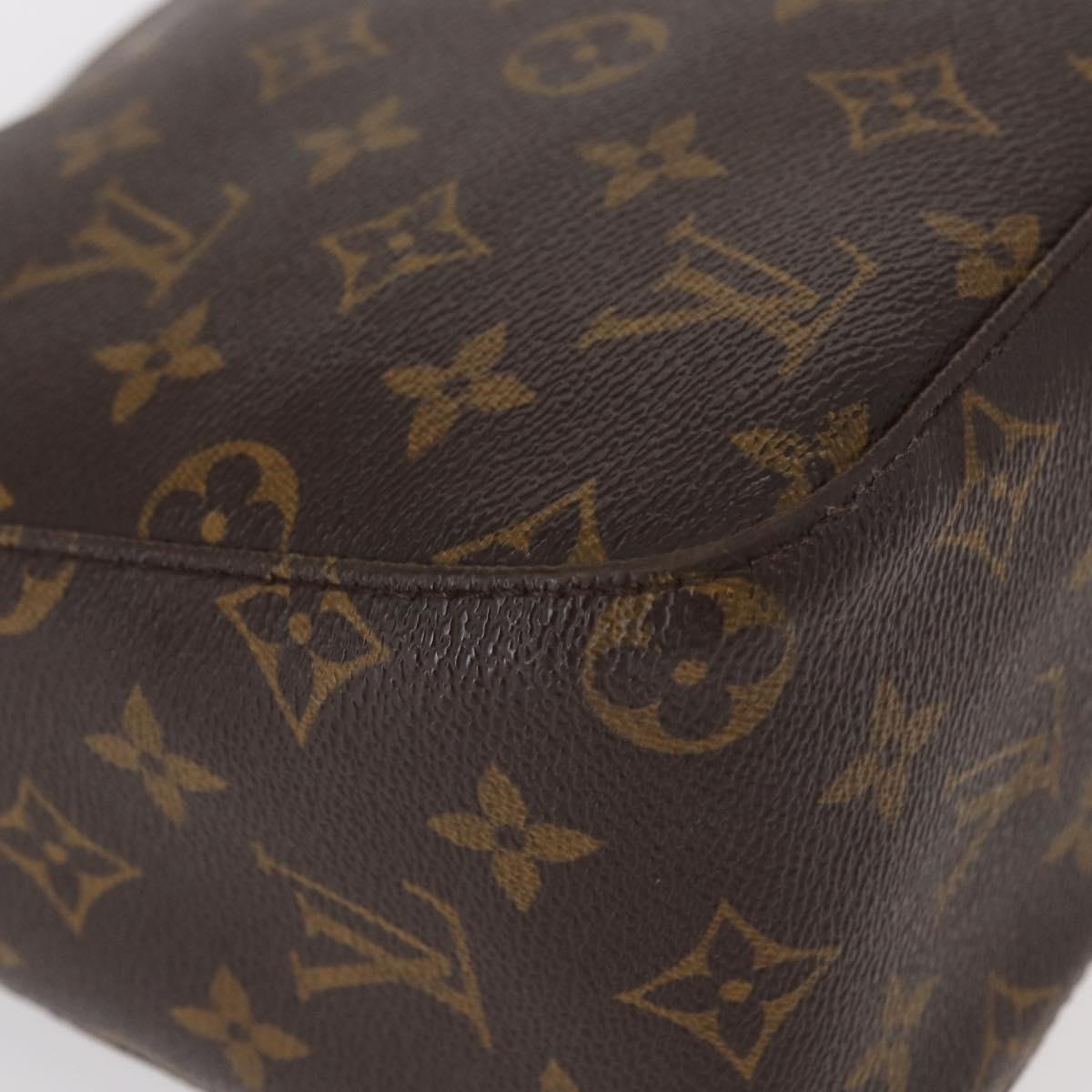 LOUIS VUITTON Monogram Looping MM Shoulder Bag M51146 LV Auth BA8308