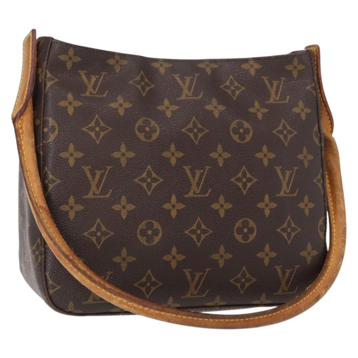 LOUIS VUITTON Monogram Looping MM Shoulder Bag M51146 LV Auth BA8308