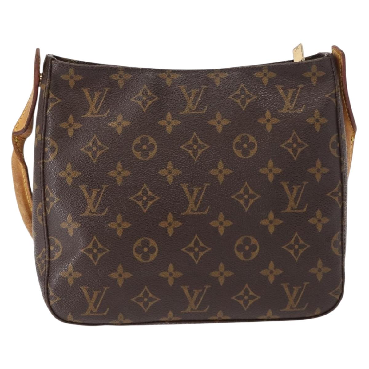 LOUIS VUITTON Monogram Looping MM Shoulder Bag M51146 LV Auth BA8308