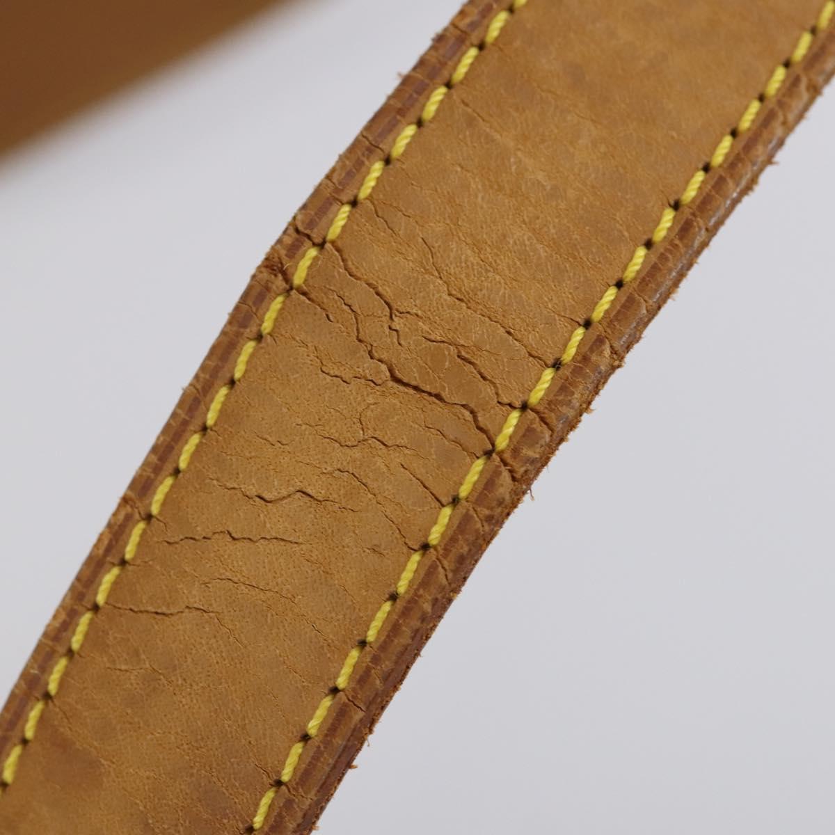 LOUIS VUITTON Monogram Saumur 35 Shoulder Bag M42254 LV Auth BA8314