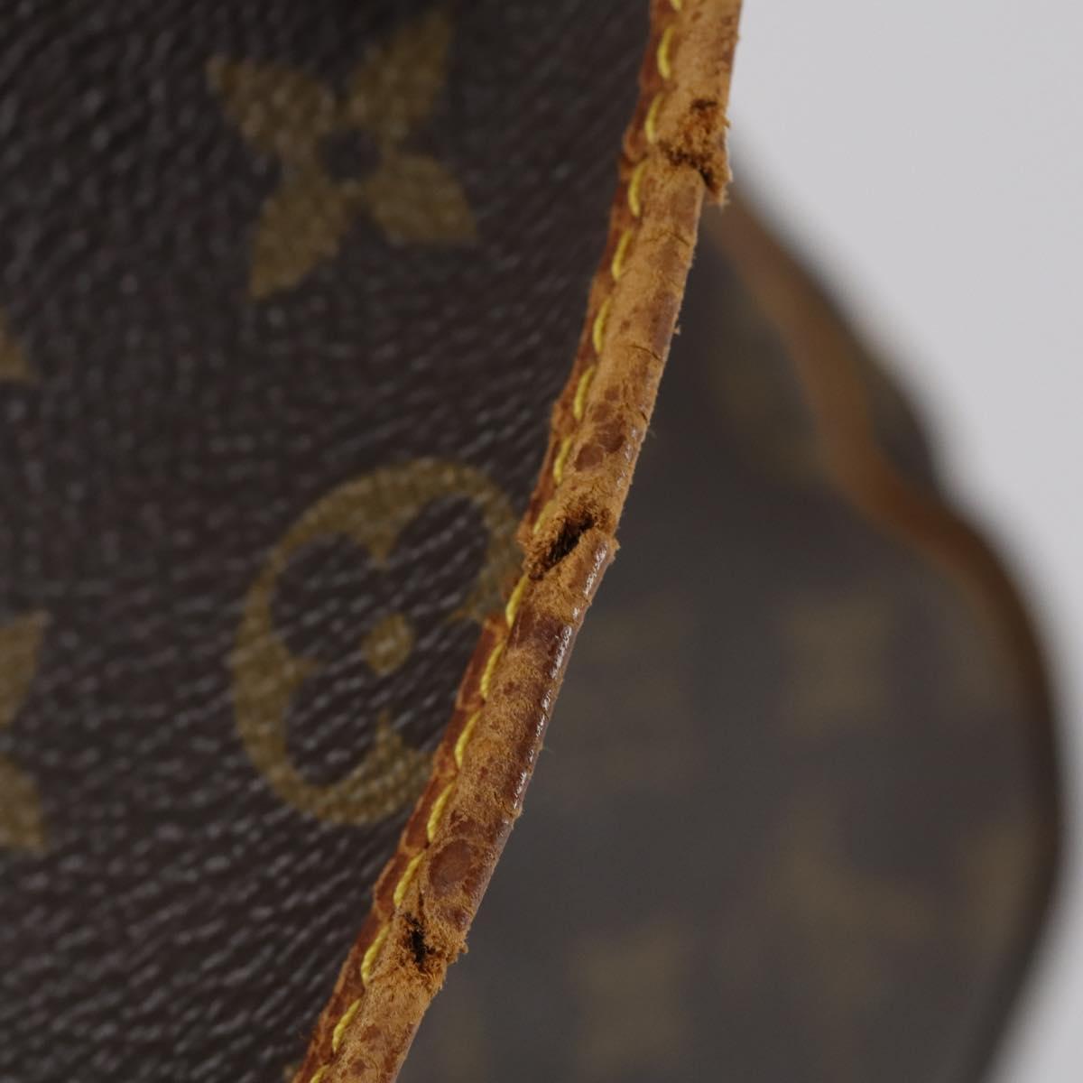 LOUIS VUITTON Monogram Saumur 35 Shoulder Bag M42254 LV Auth BA8314