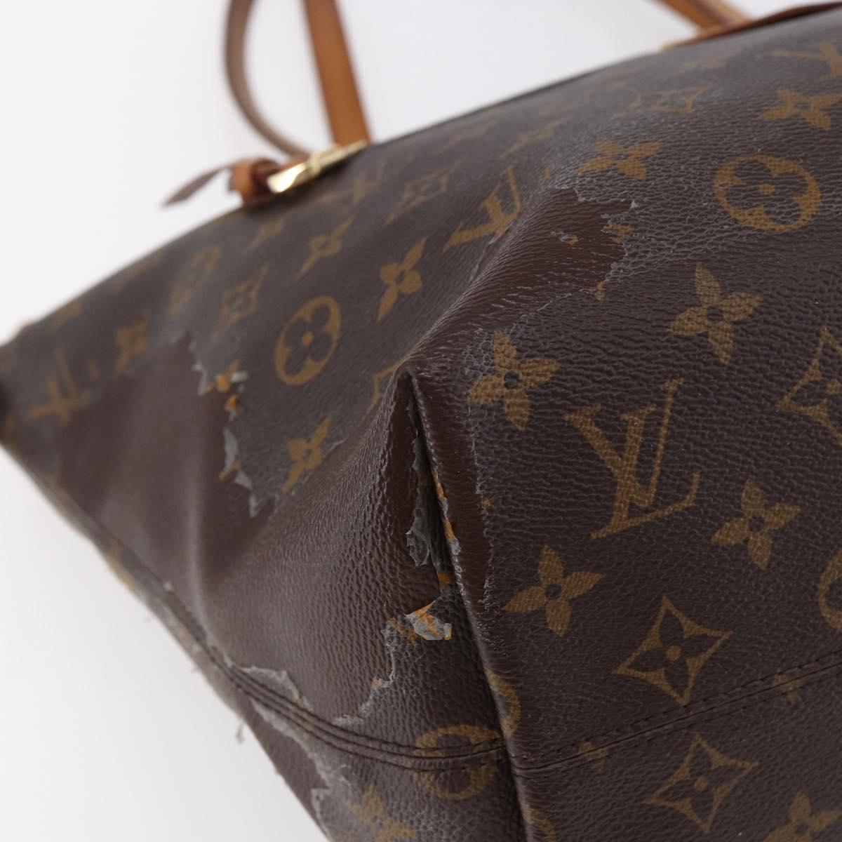 LOUIS VUITTON Monogram Jena MM Tote Bag M42267 LV Auth BA8316