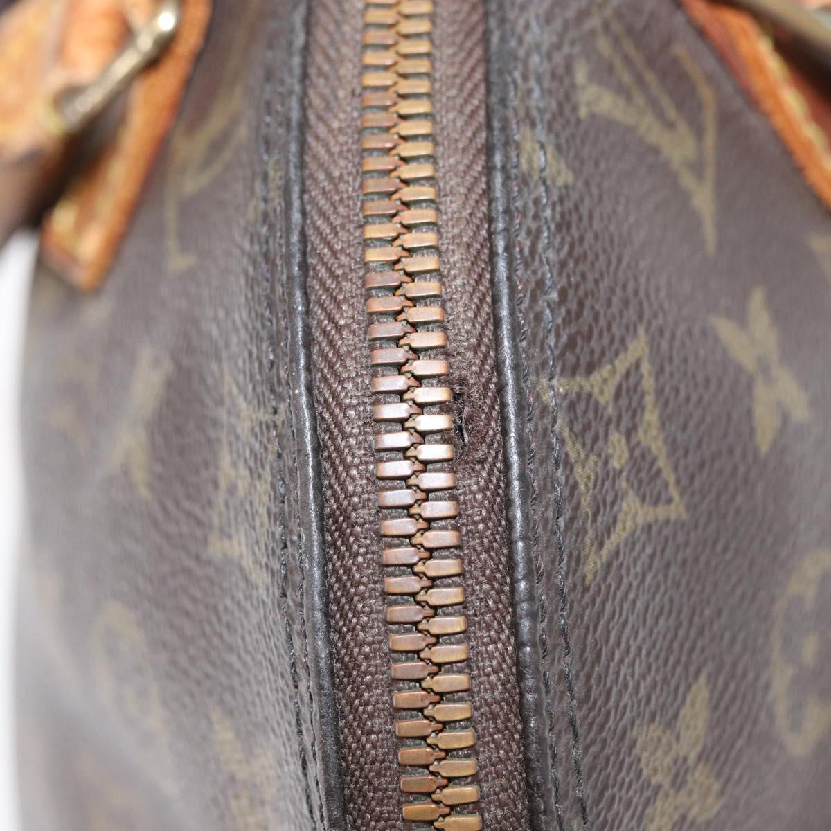 LOUIS VUITTON Monogram Alma Hand Bag M51130 LV Auth BA8320