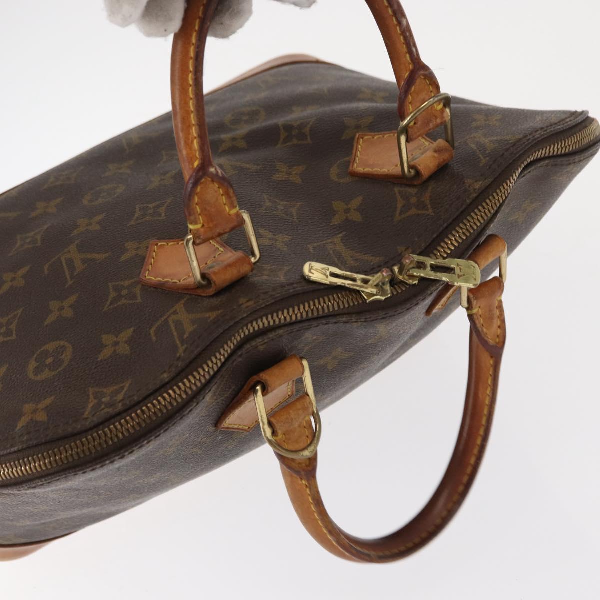 LOUIS VUITTON Monogram Alma Hand Bag M51130 LV Auth BA8321