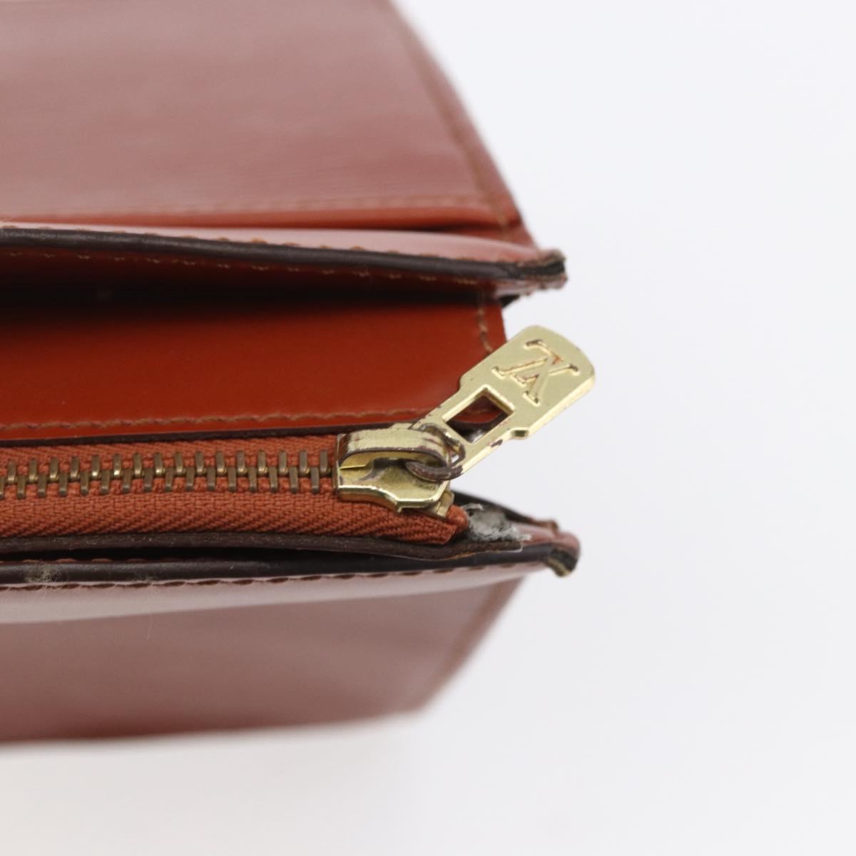 LOUIS VUITTON Epi Riviera Hand Bag Brown M48183 LV Auth BA8323