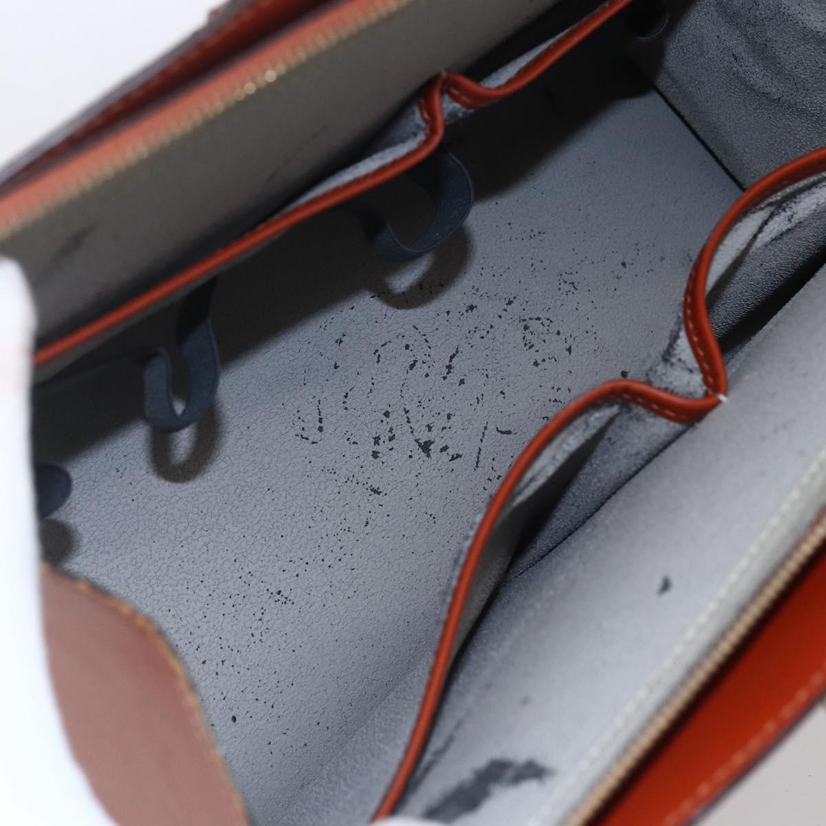 LOUIS VUITTON Epi Riviera Hand Bag Brown M48183 LV Auth BA8323