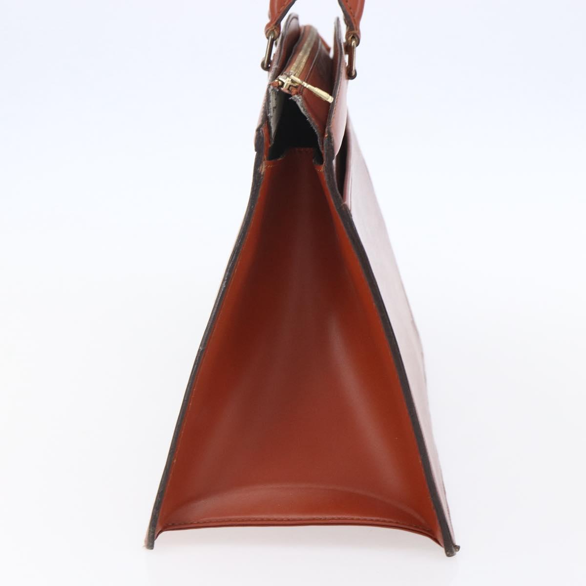 LOUIS VUITTON Epi Riviera Hand Bag Brown M48183 LV Auth BA8323