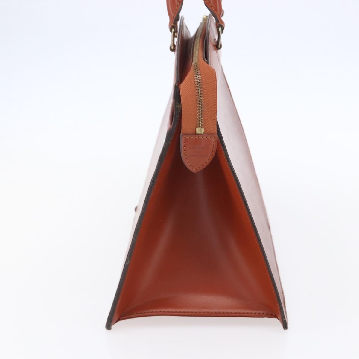 LOUIS VUITTON Epi Riviera Hand Bag Brown M48183 LV Auth BA8323