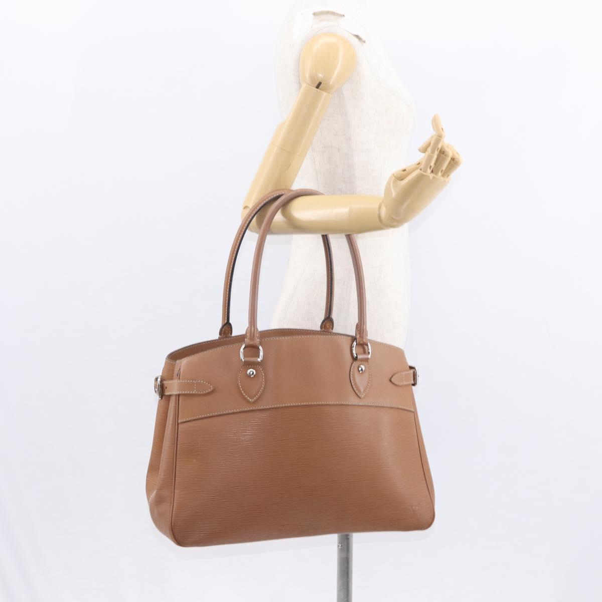 LOUIS VUITTON Epi Passy GM Hand Bag Brown M5925J LV Auth BA8325