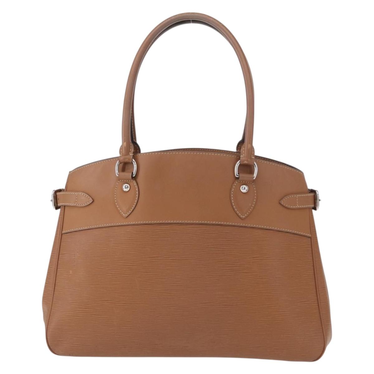 LOUIS VUITTON Epi Passy GM Hand Bag Brown M5925J LV Auth BA8325