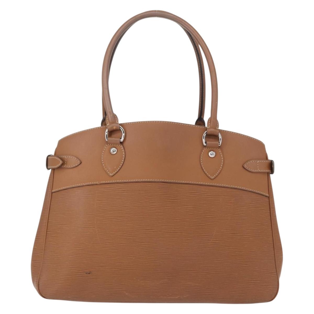 LOUIS VUITTON Epi Passy GM Hand Bag Brown M5925J LV Auth BA8325