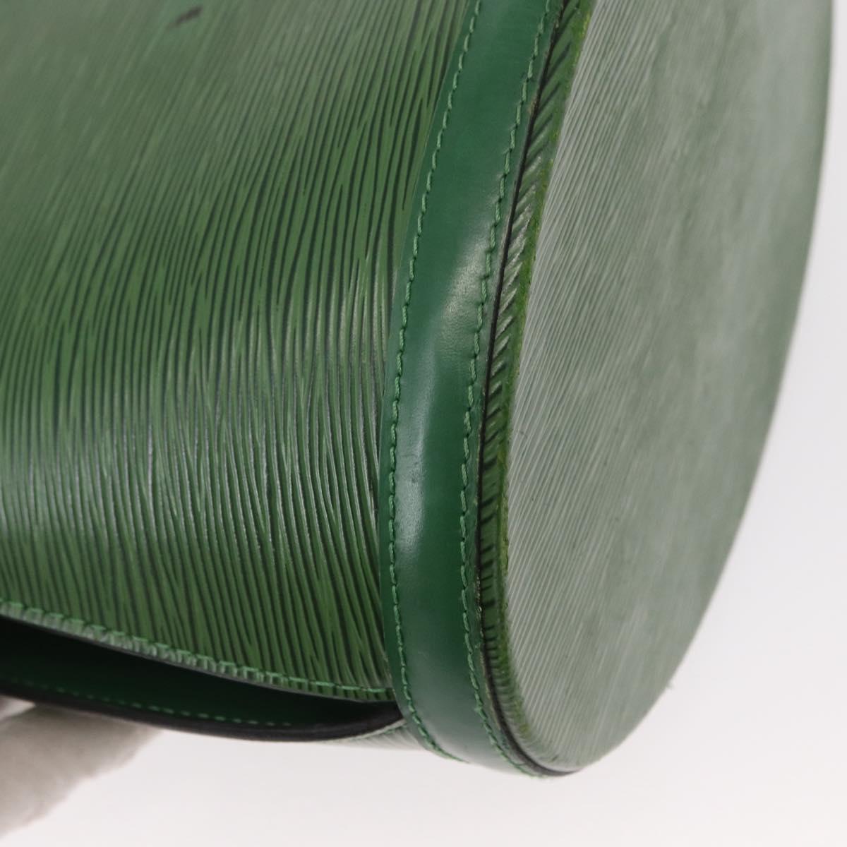 LOUIS VUITTON Epi Cluny Shoulder Bag Green M52254 LV Auth BA8326