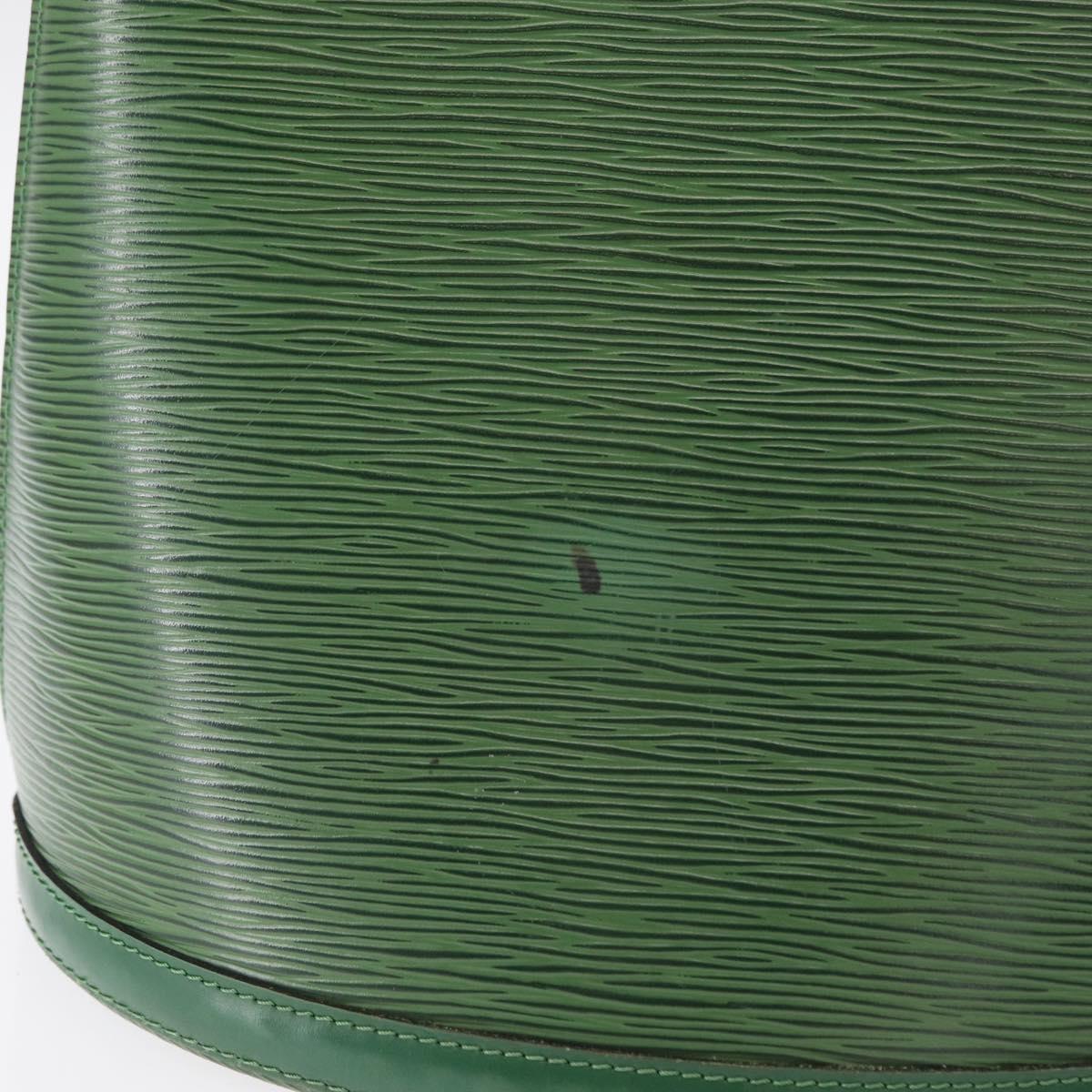 LOUIS VUITTON Epi Cluny Shoulder Bag Green M52254 LV Auth BA8326
