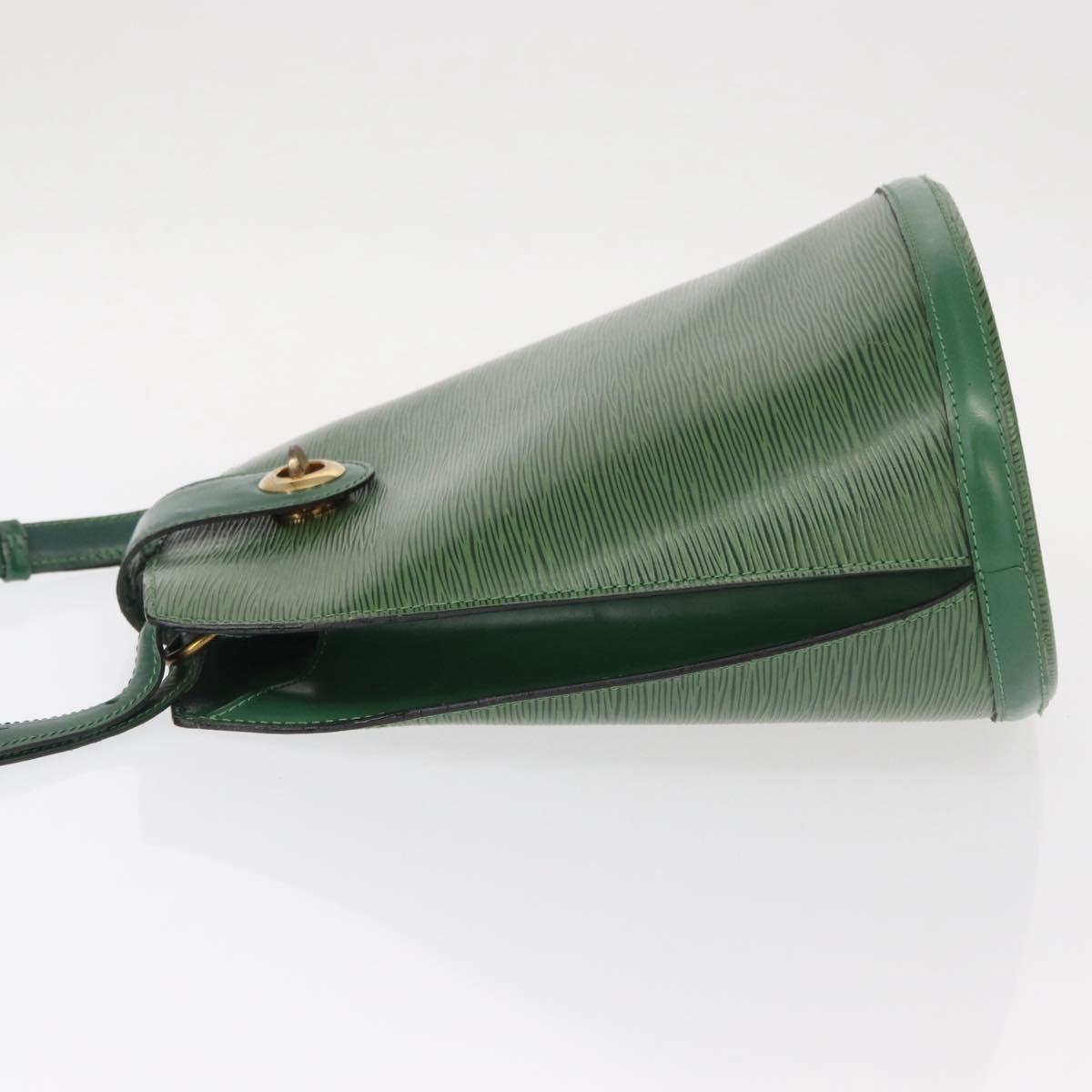 LOUIS VUITTON Epi Cluny Shoulder Bag Green M52254 LV Auth BA8326