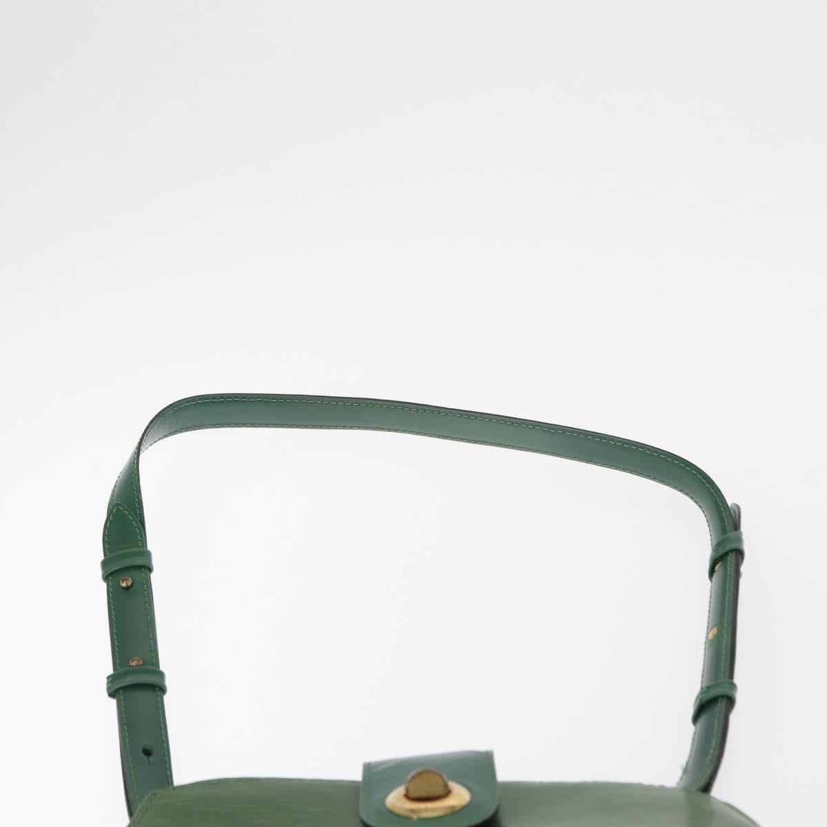 LOUIS VUITTON Epi Cluny Shoulder Bag Green M52254 LV Auth BA8326