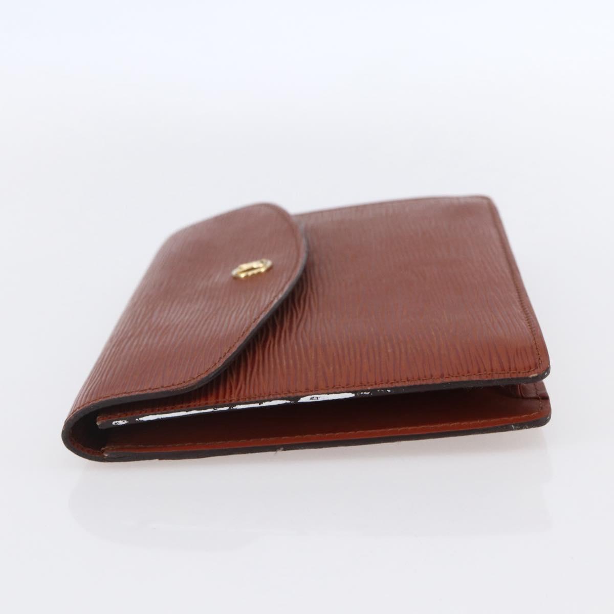LOUIS VUITTON Epi Montaigne 23 Clutch Bag Brown M52663 LV Auth BA8329