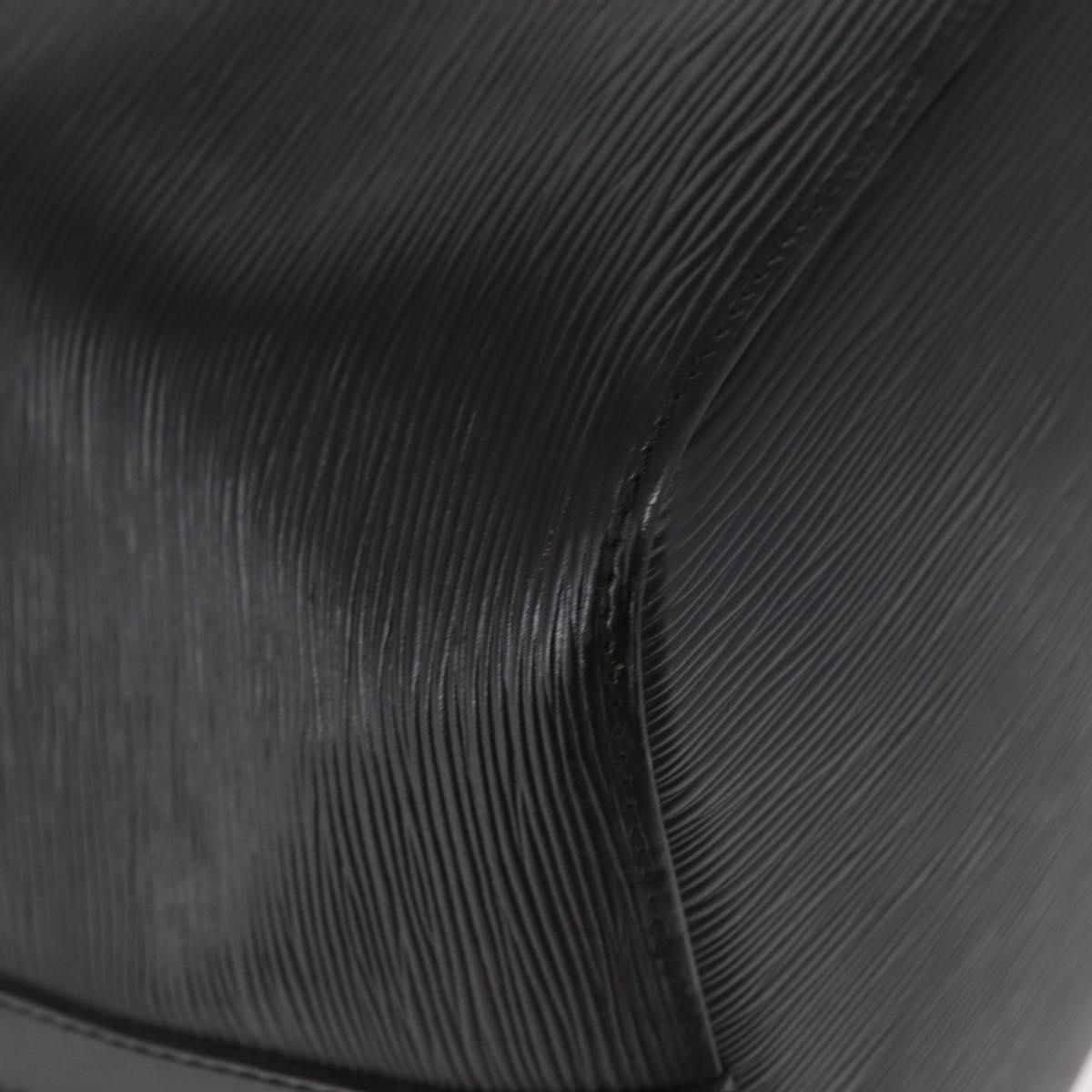 LOUIS VUITTON Epi Petit Noe Shoulder Bag Black M44102 LV Auth BA8333