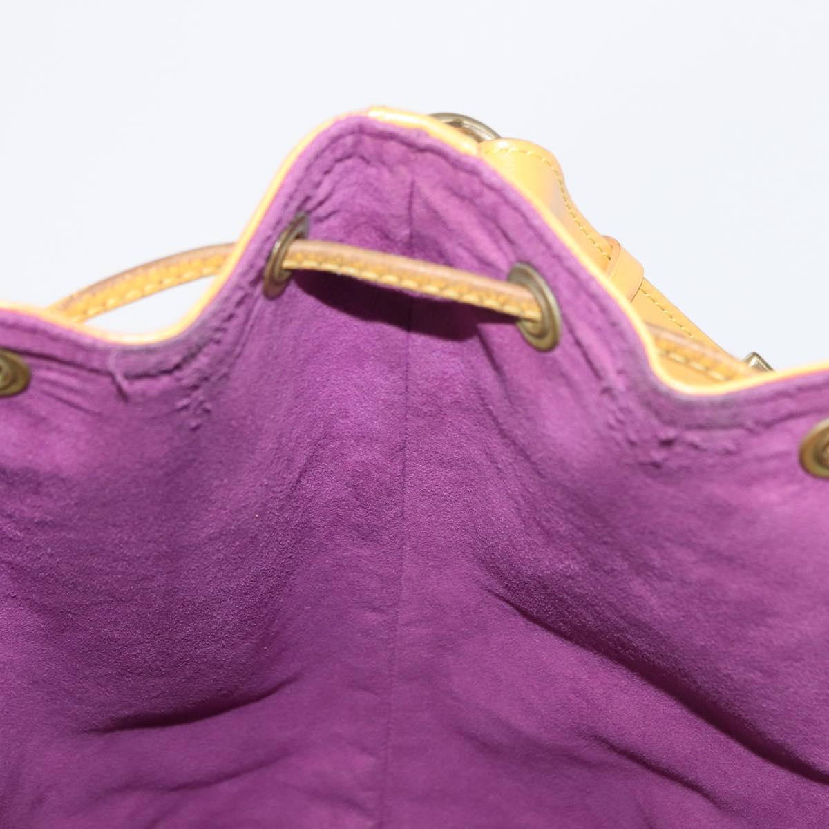 LOUIS VUITTON Epi Noe Shoulder Bag Tassili Yellow M44009 LV Auth BA8335