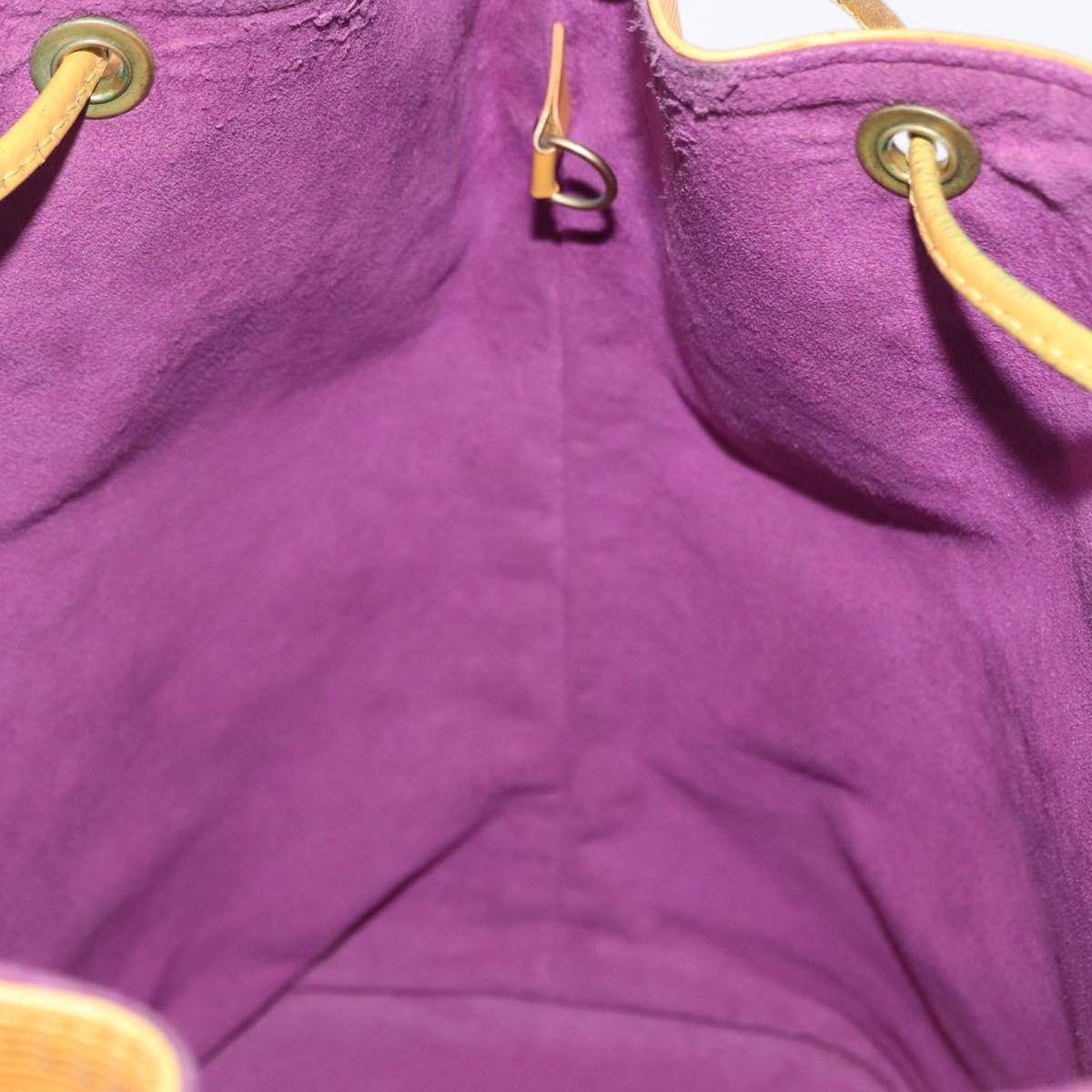 LOUIS VUITTON Epi Noe Shoulder Bag Tassili Yellow M44009 LV Auth BA8335