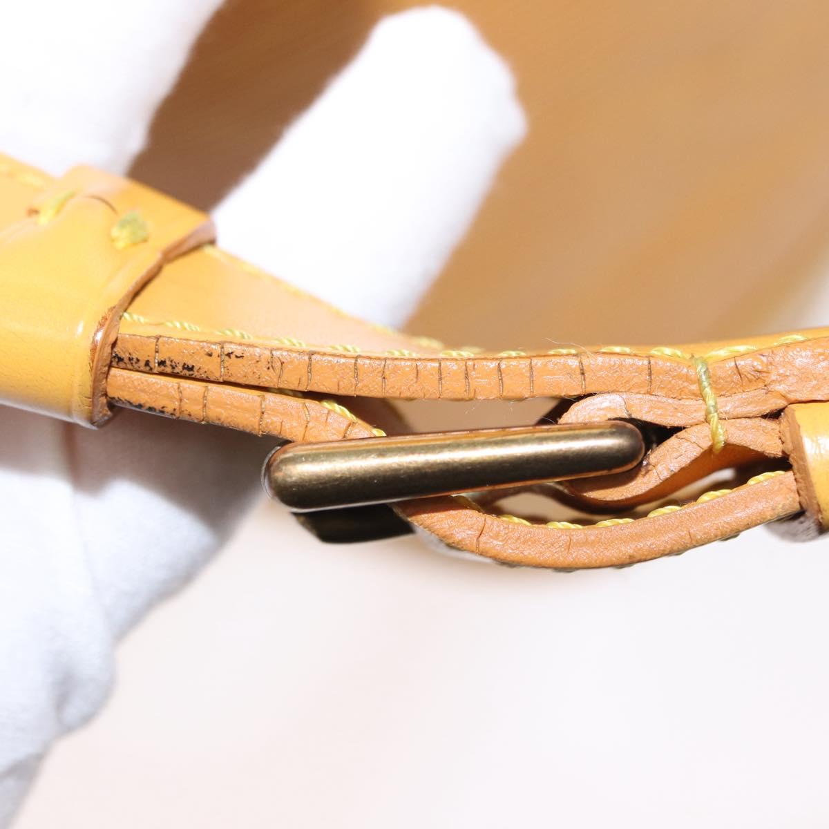 LOUIS VUITTON Epi Noe Shoulder Bag Tassili Yellow M44009 LV Auth BA8335