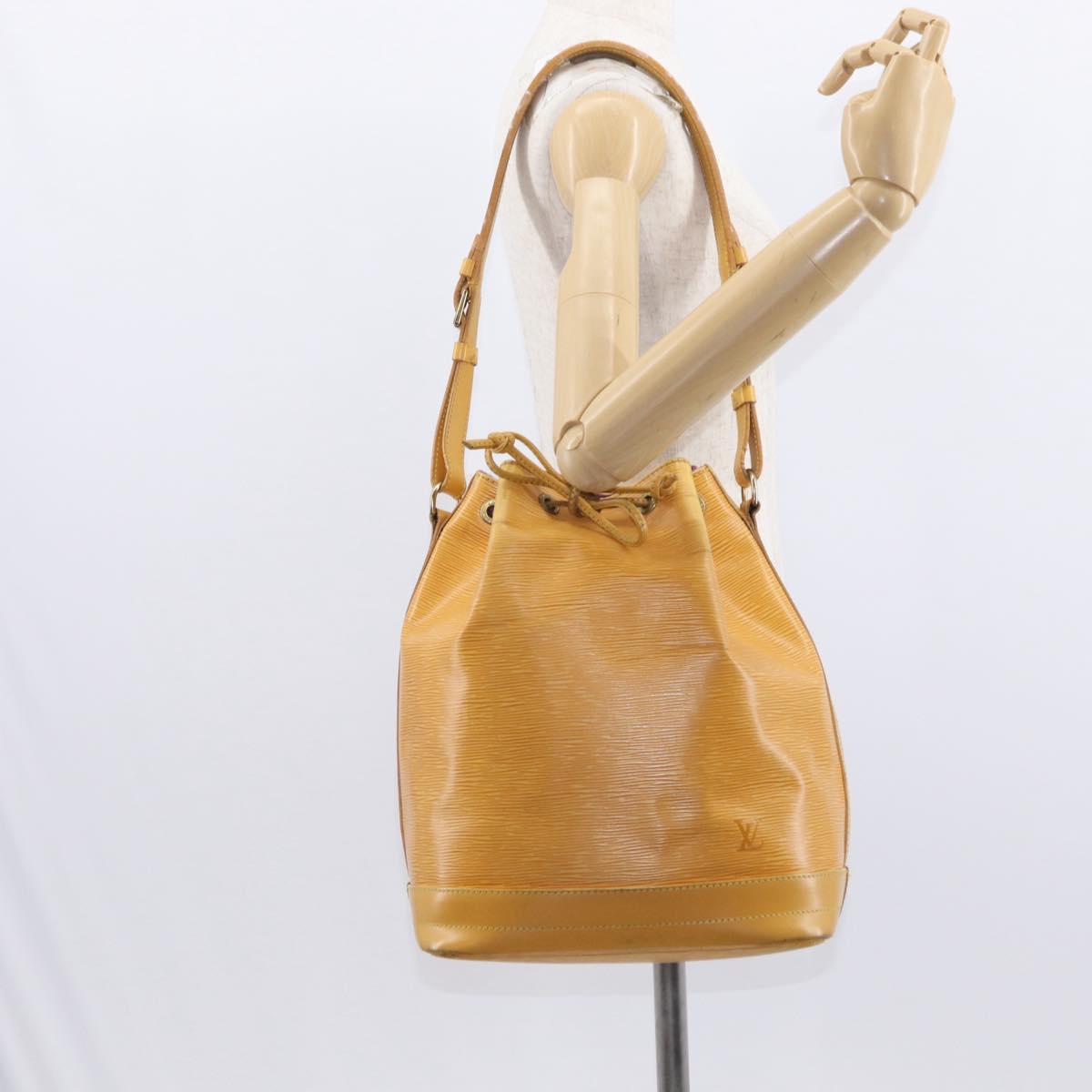LOUIS VUITTON Epi Noe Shoulder Bag Tassili Yellow M44009 LV Auth BA8335