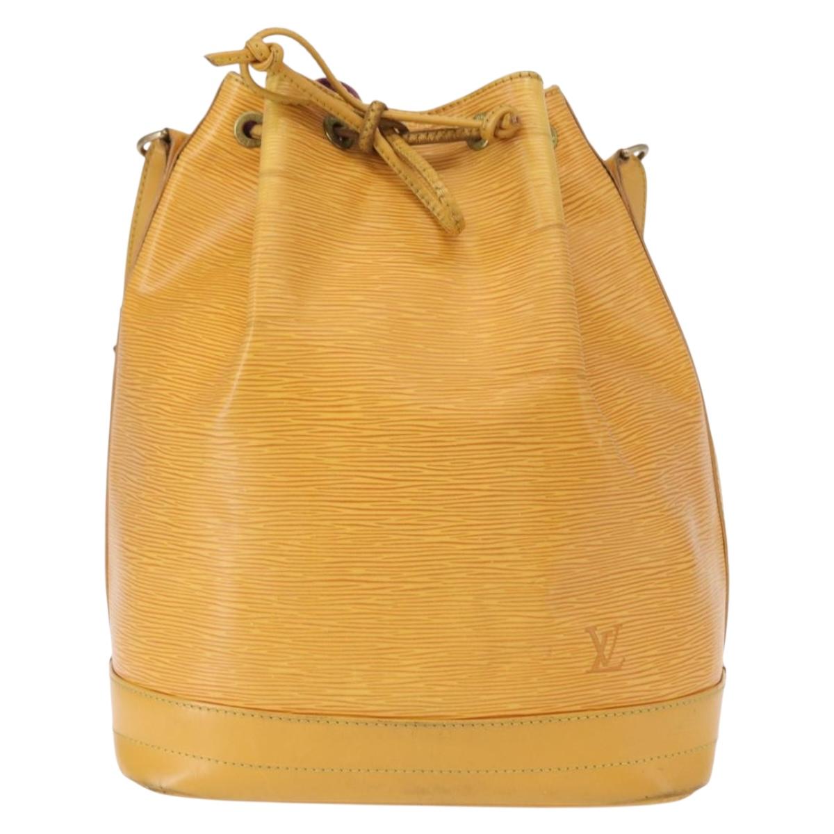 LOUIS VUITTON Epi Noe Shoulder Bag Tassili Yellow M44009 LV Auth BA8335