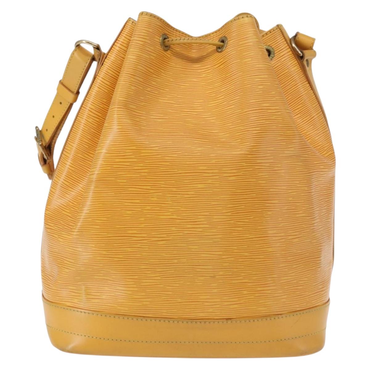 LOUIS VUITTON Epi Noe Shoulder Bag Tassili Yellow M44009 LV Auth BA8335