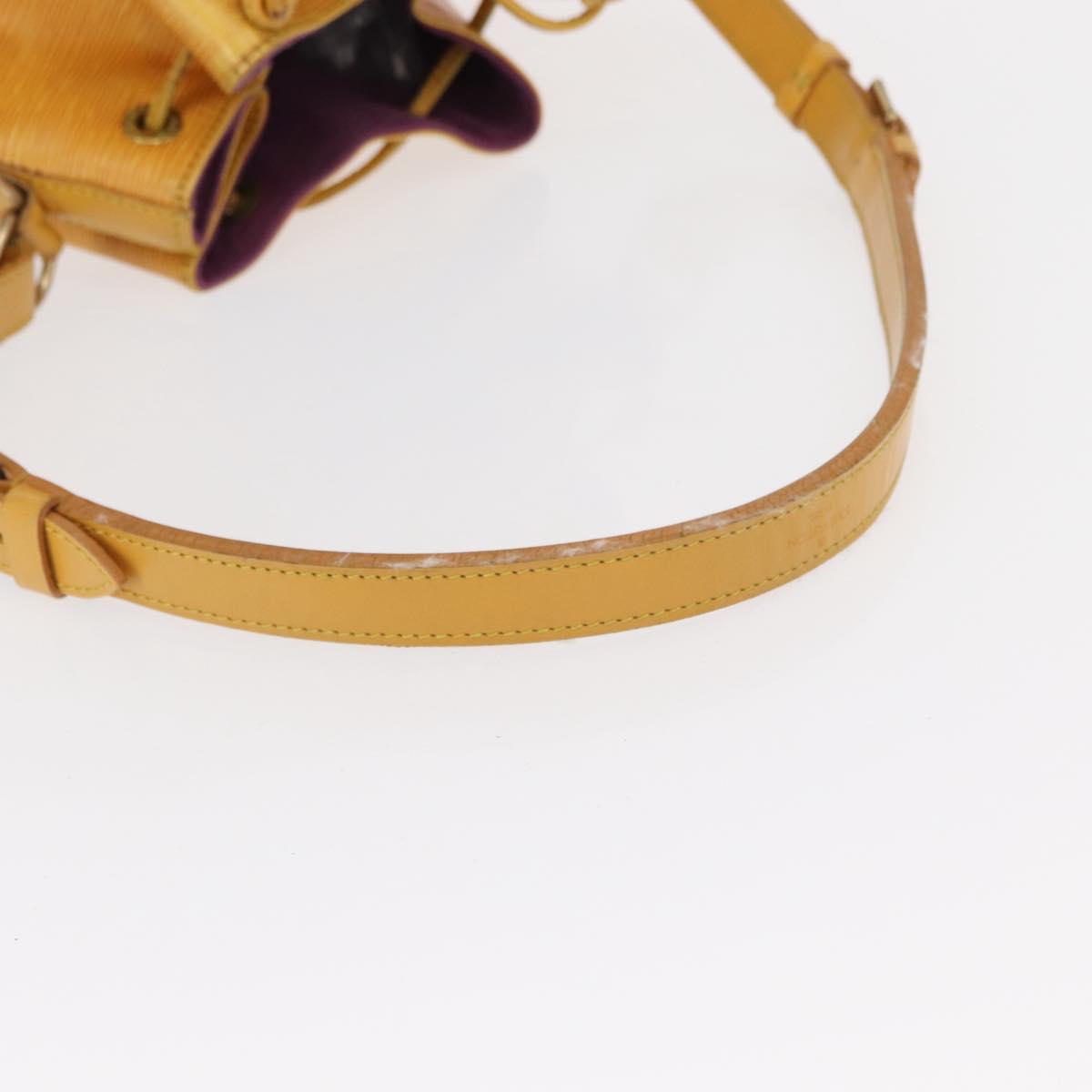 LOUIS VUITTON Epi Noe Shoulder Bag Tassili Yellow M44009 LV Auth BA8335