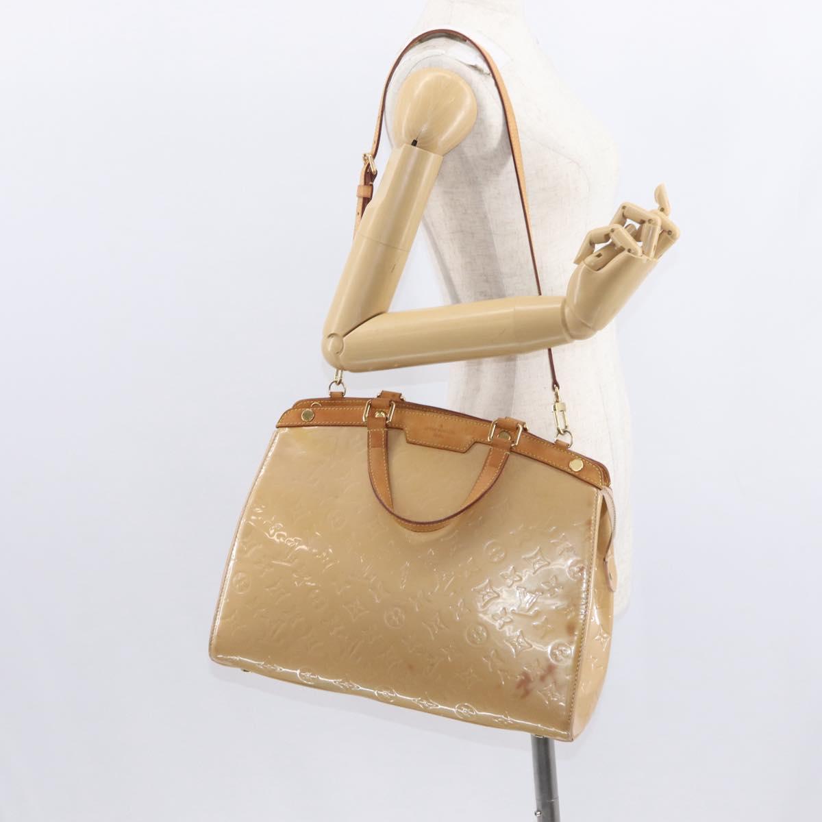 LOUIS VUITTON Monogram Vernis Blair GM Bag 2way Broncorail M91454 LV Auth BA8345