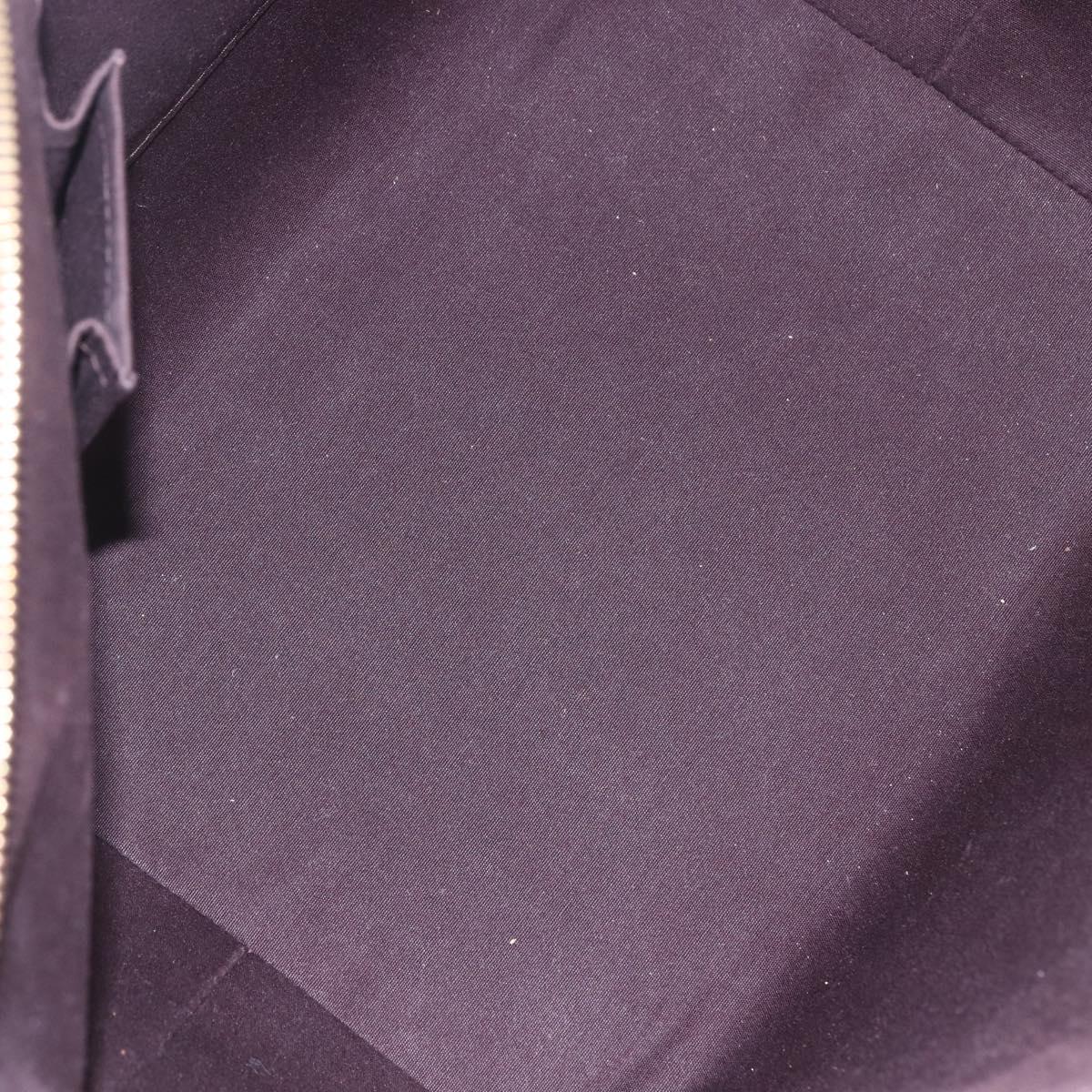 LOUIS VUITTON Monogram Vernis Bellevue GM Tote Bag Amarante M93589 Auth BA8346