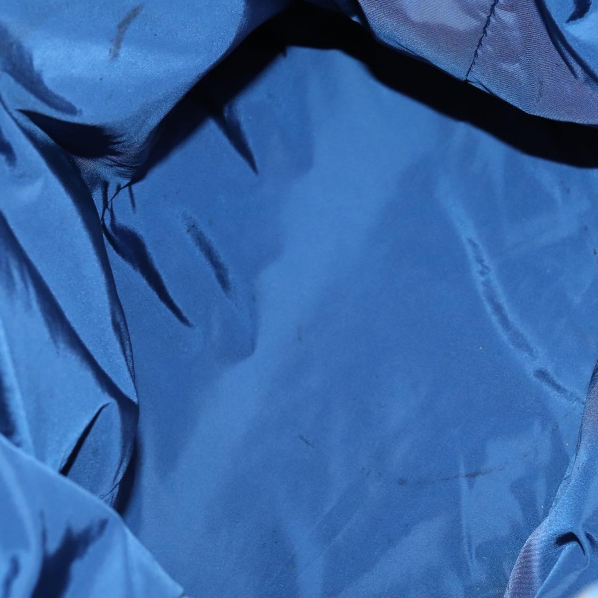 LOUIS VUITTON Ikat Flower Noeful MM Bag 2way Grand blue M94312 LV Auth BA8350