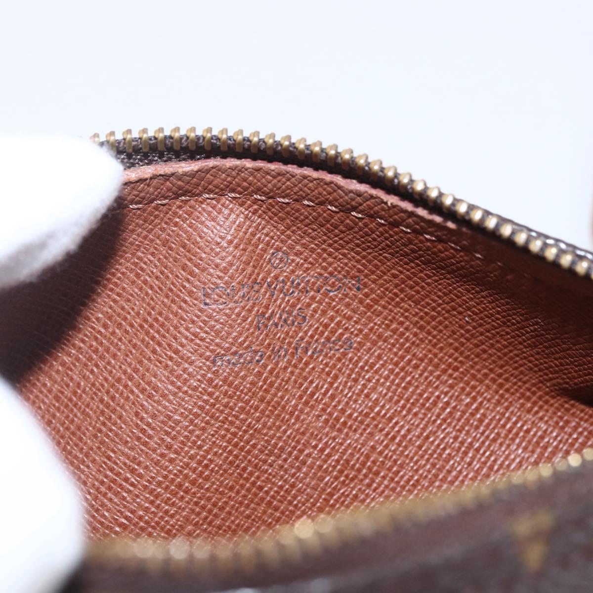 LOUIS VUITTON Monogram Papillon Pouch LV Auth BA8353