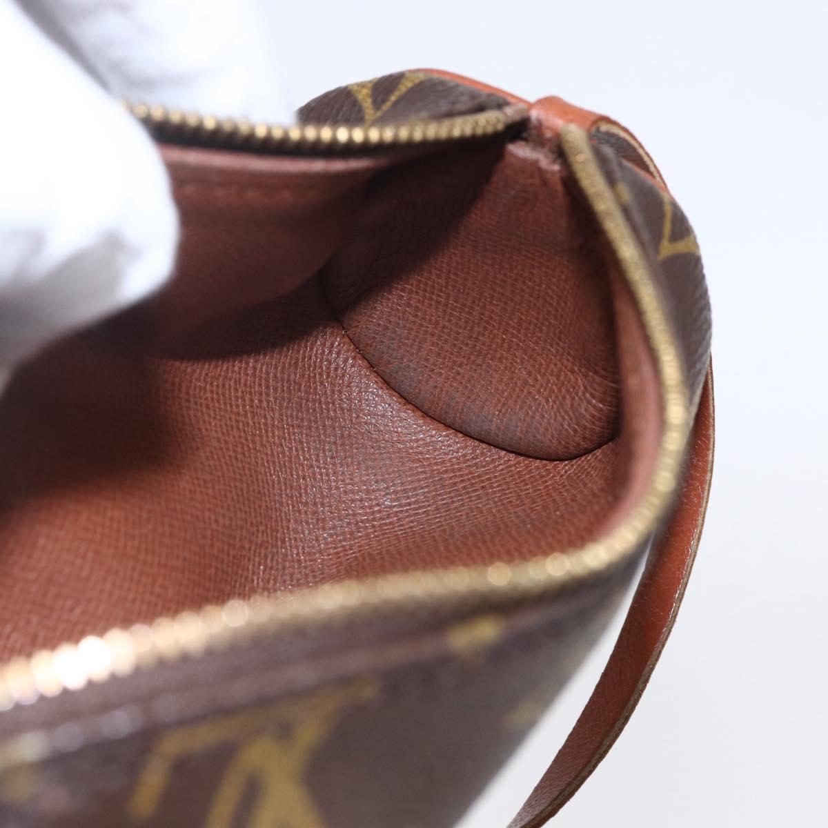 LOUIS VUITTON Monogram Papillon Pouch LV Auth BA8356