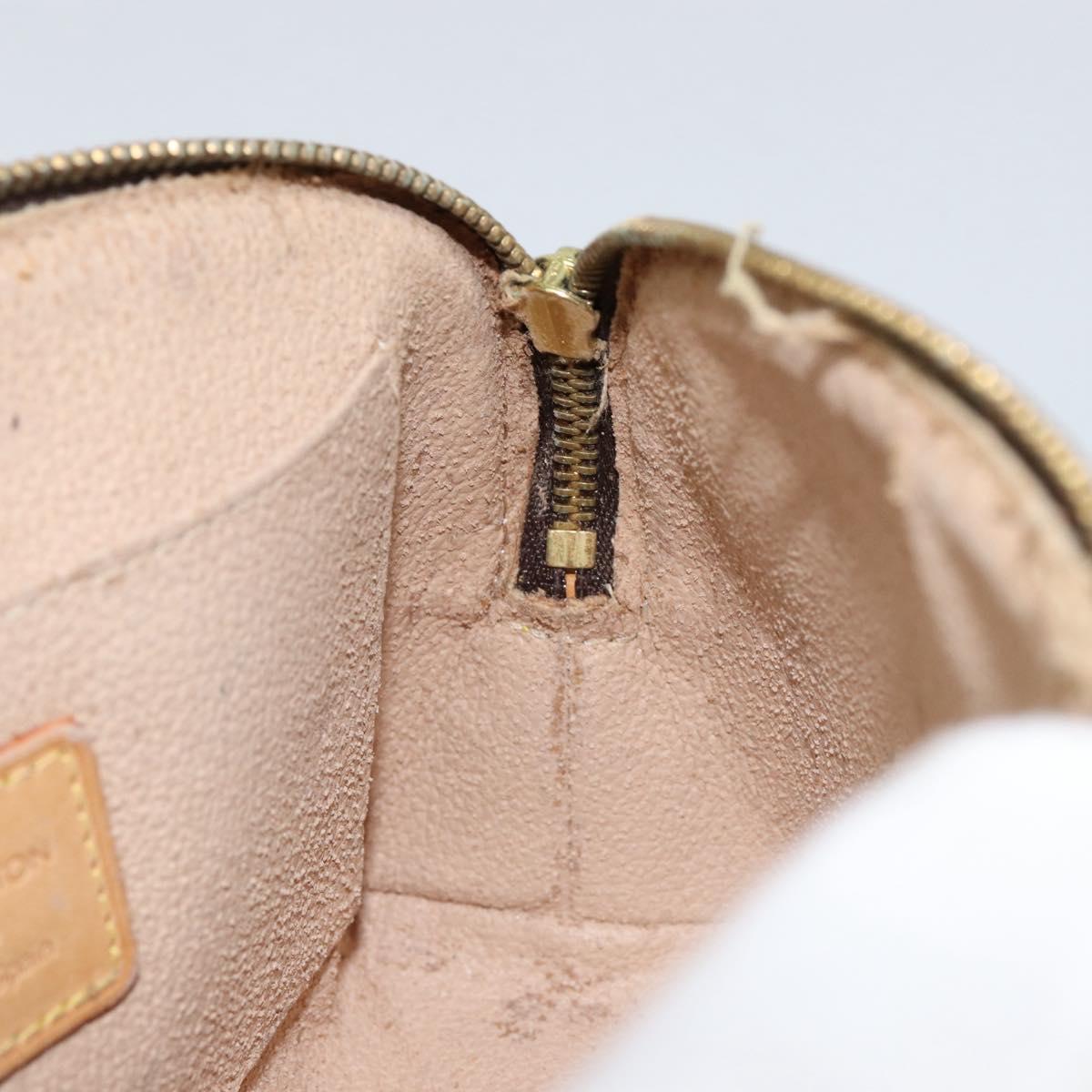LOUIS VUITTON Monogram Pochette Cosmetic PM Pouch M43998 LV Auth BA8358